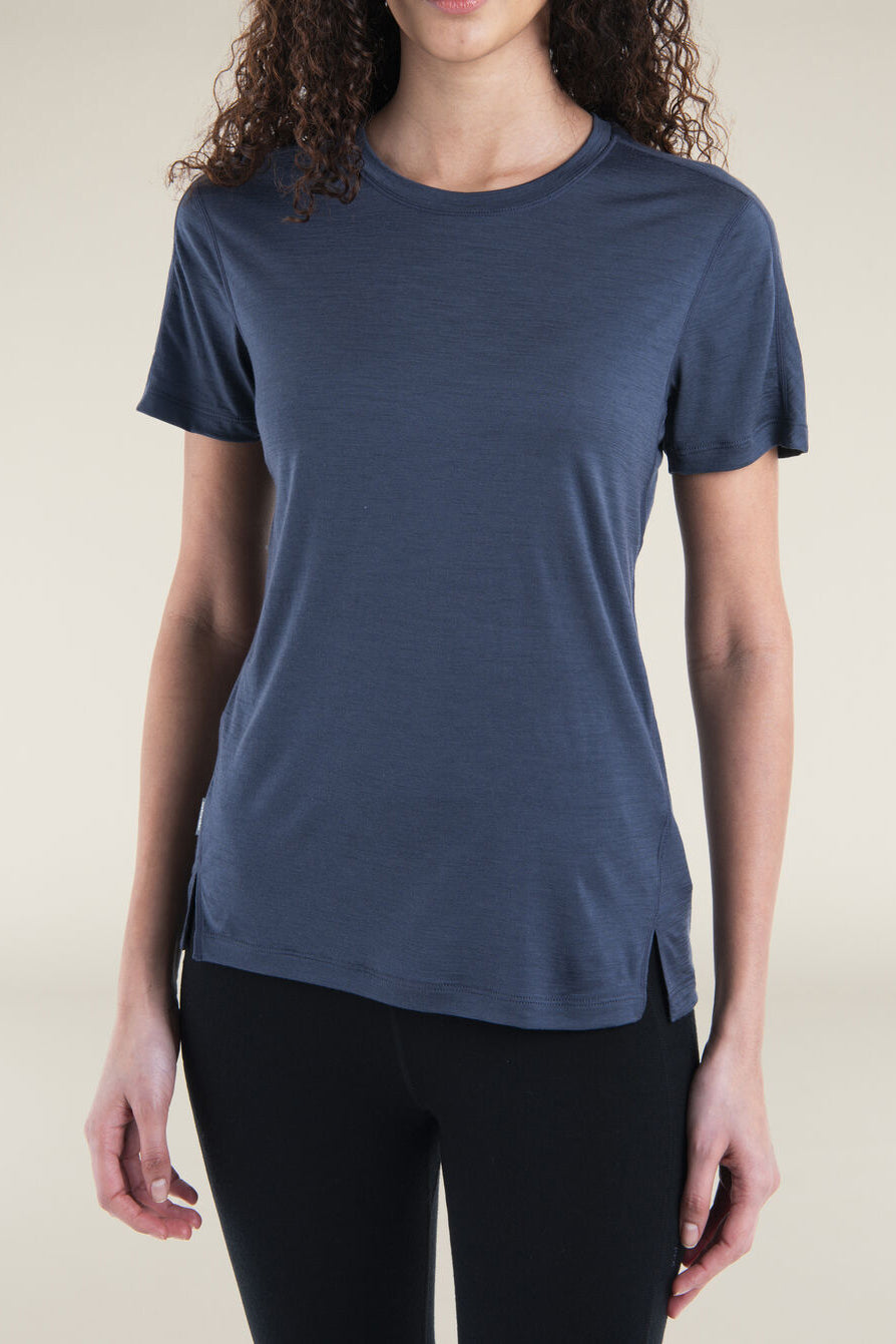 Icebreaker Women's 150 MerinoFine™ Ace Short Sleeve T-Shirt Graphite