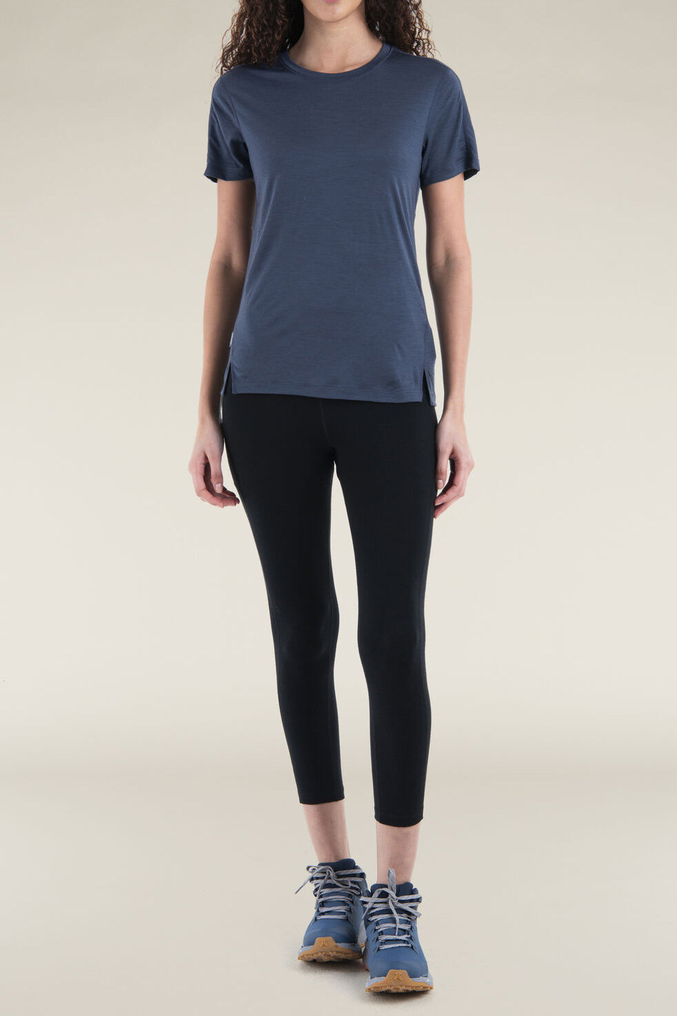 Icebreaker Women's 150 MerinoFine™ Ace Short Sleeve T-Shirt Graphite