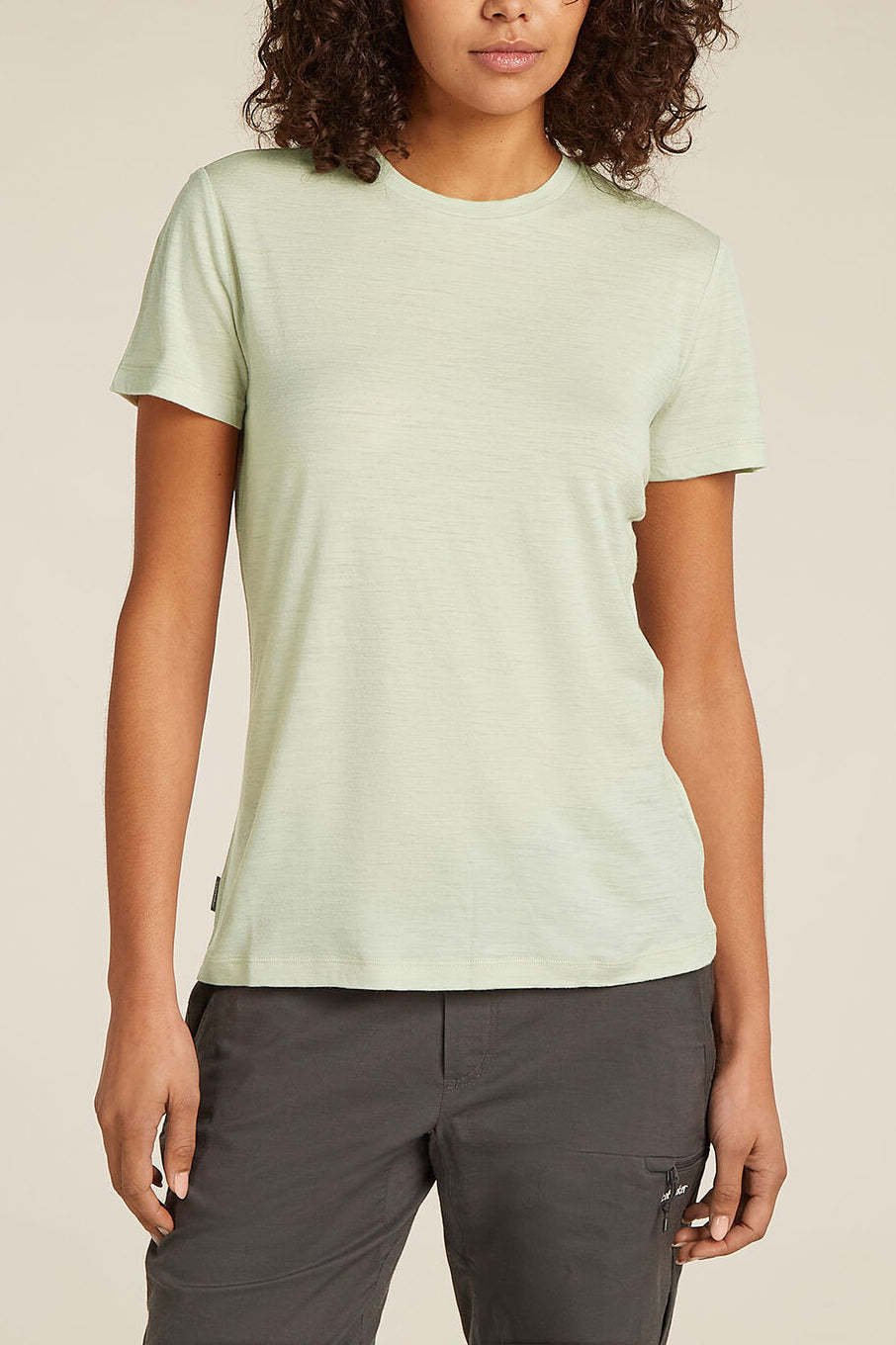 Icebreaker Women's Merino 150 Tech Lite Short Sleeve T-Shirt Ashen
