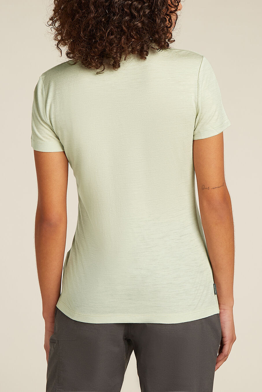 Icebreaker Women's Merino 150 Tech Lite Short Sleeve T-Shirt Ashen