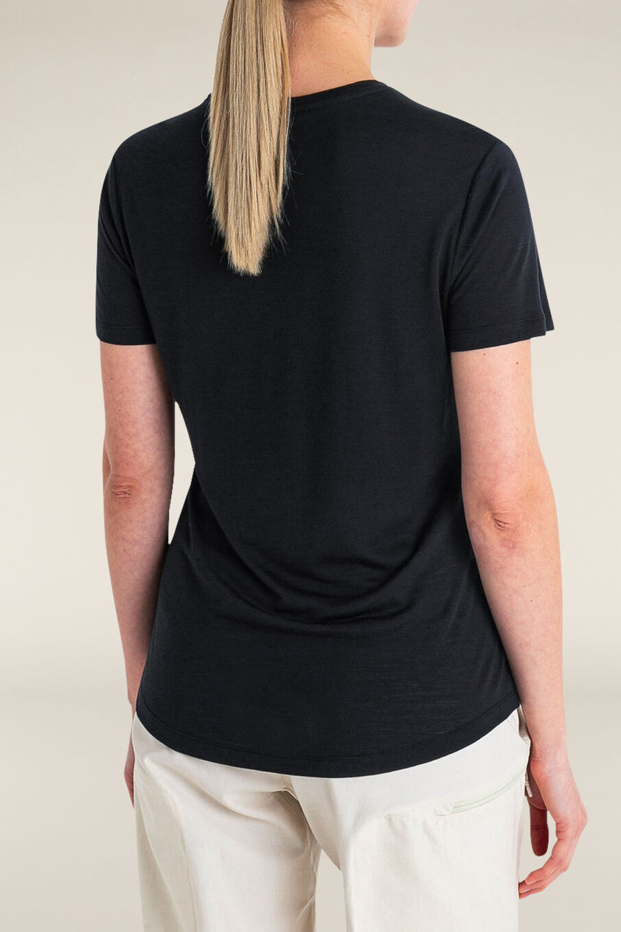 Icebreaker Women's Merino Blend 125 Cool-Lite™ Sphere Short Sleeve T-Shirt Black