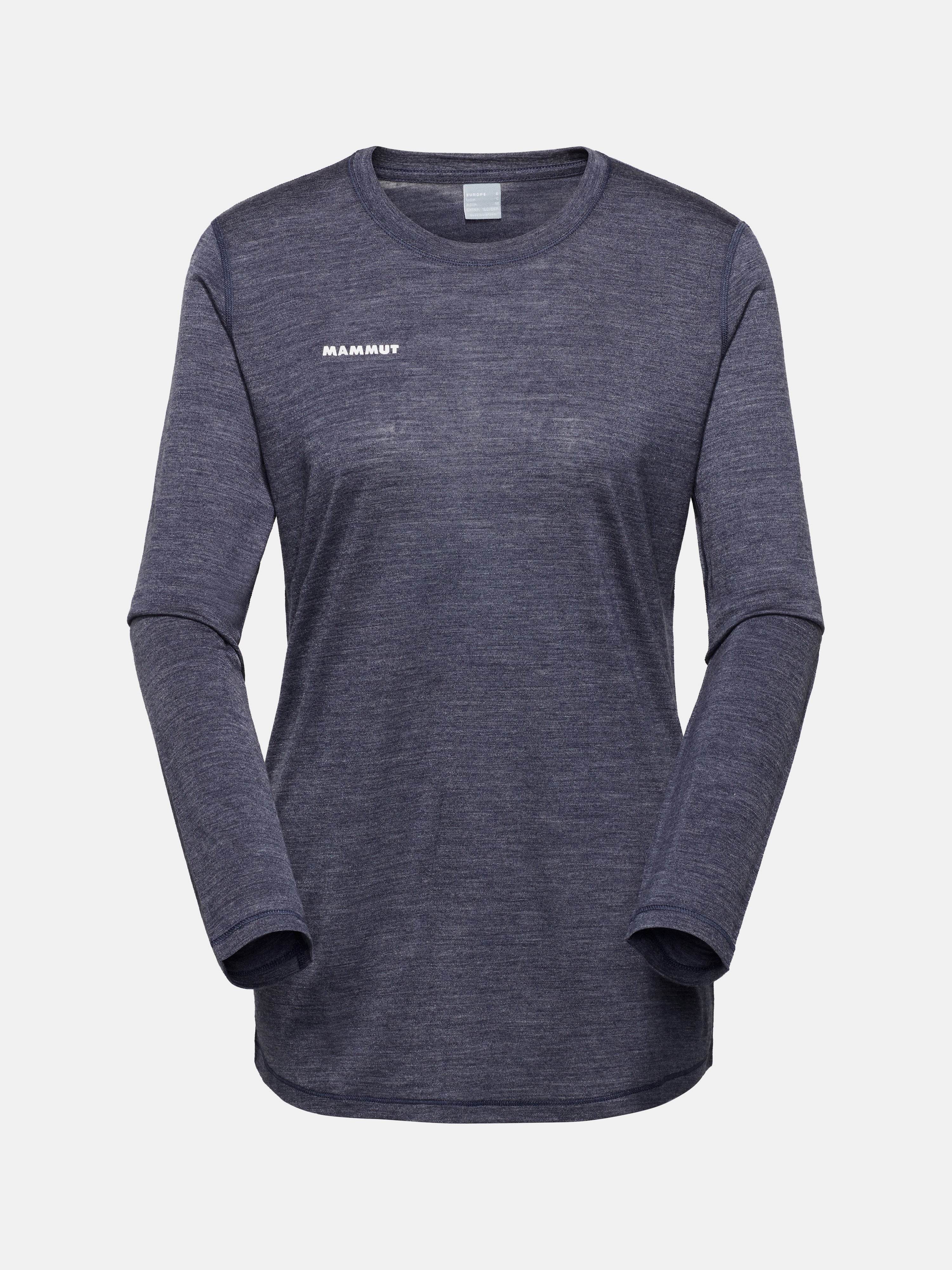 Mammut Tree Wool FL Longsleeve Women Marine Melange