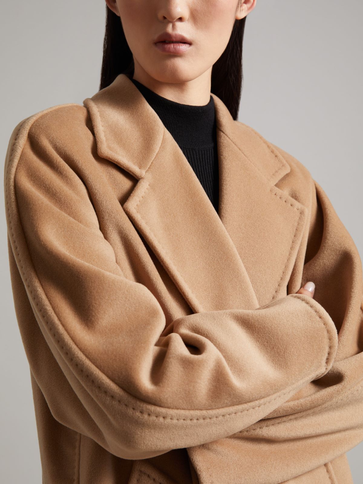Max Mara 101801 Coat Camel