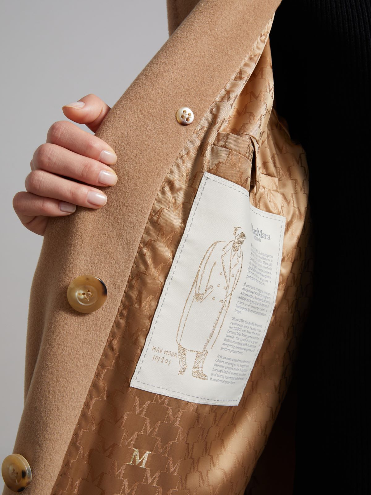 Max Mara 101801 Coat Camel