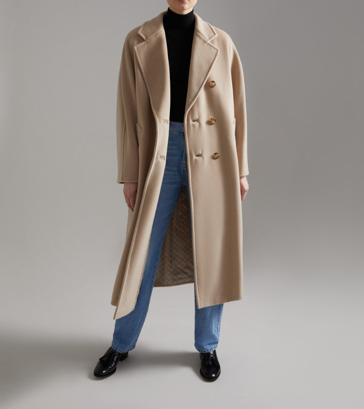 Max Mara 101801 Coat Sand
