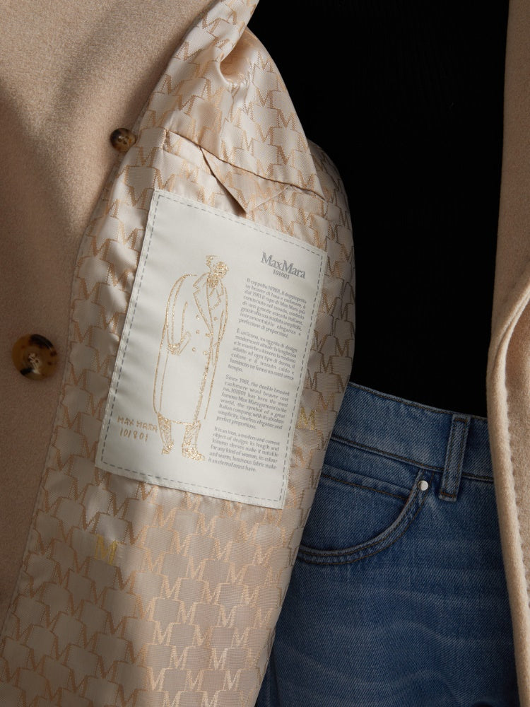 Max Mara 101801 Coat Sand