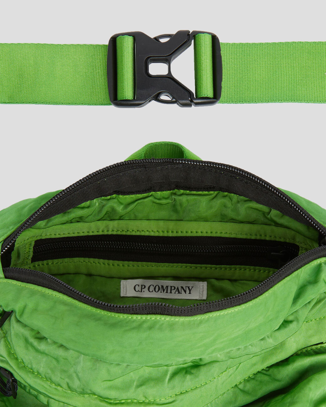 CP Company Nylon B Crossbody Bag Green