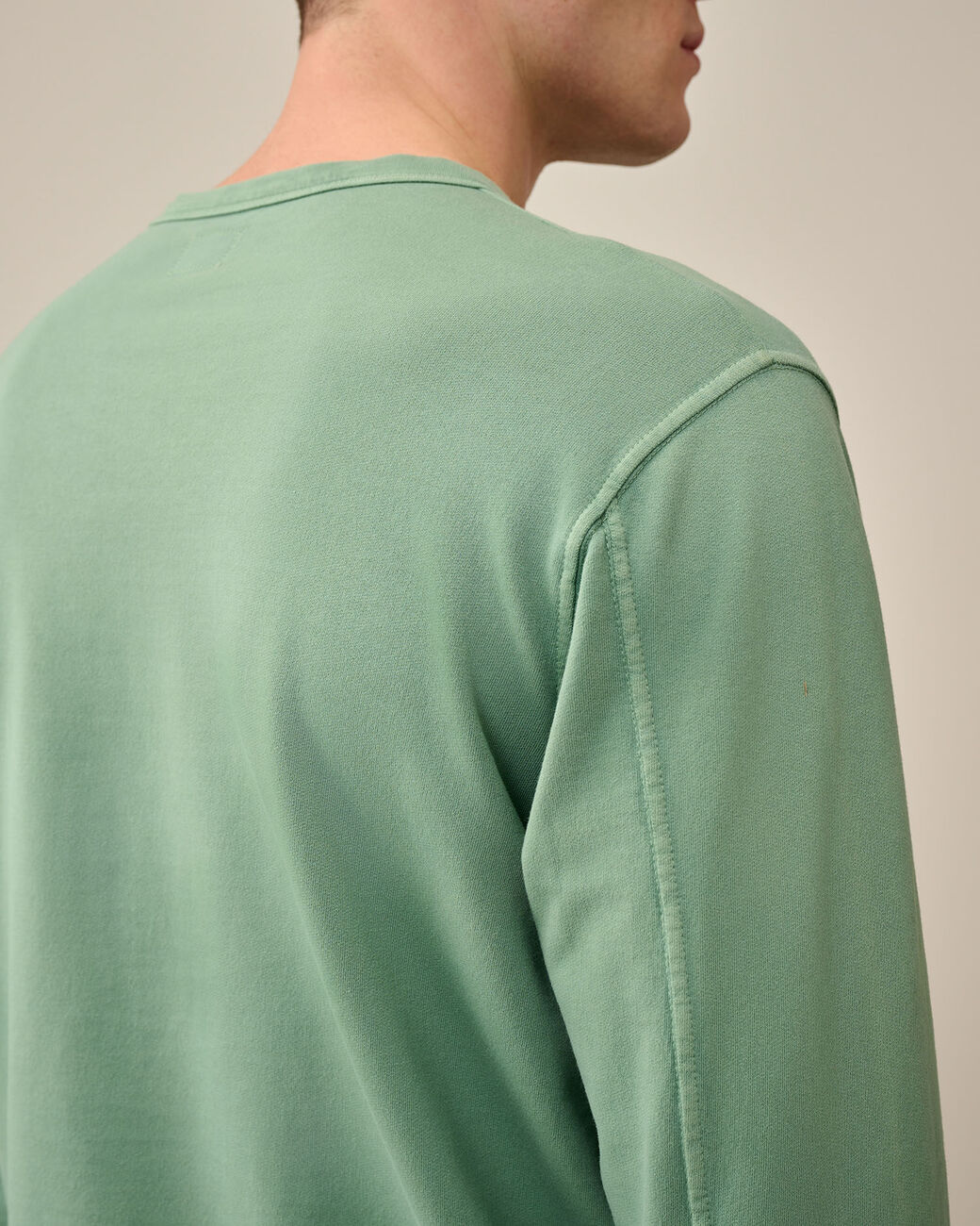 CP Company Light Fleece Sweatshirt Green Bay
