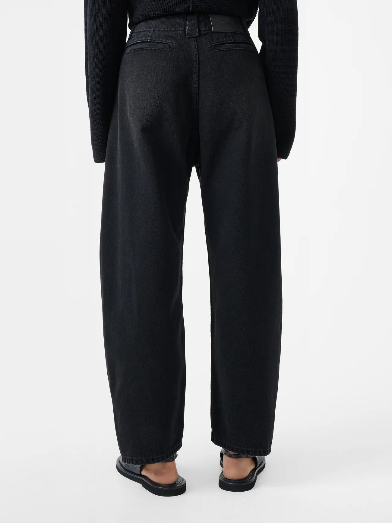 Studio Nicolson Akerman Denim Pant Washed Black