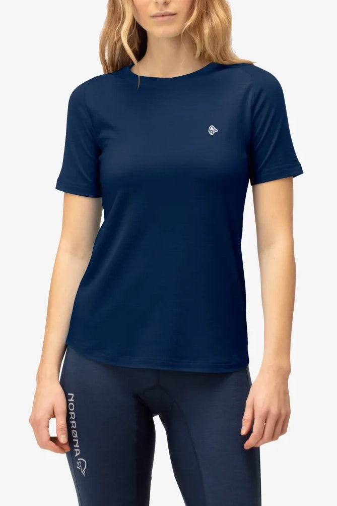 Norrona Femund PureUll T-shirt Indigo Night