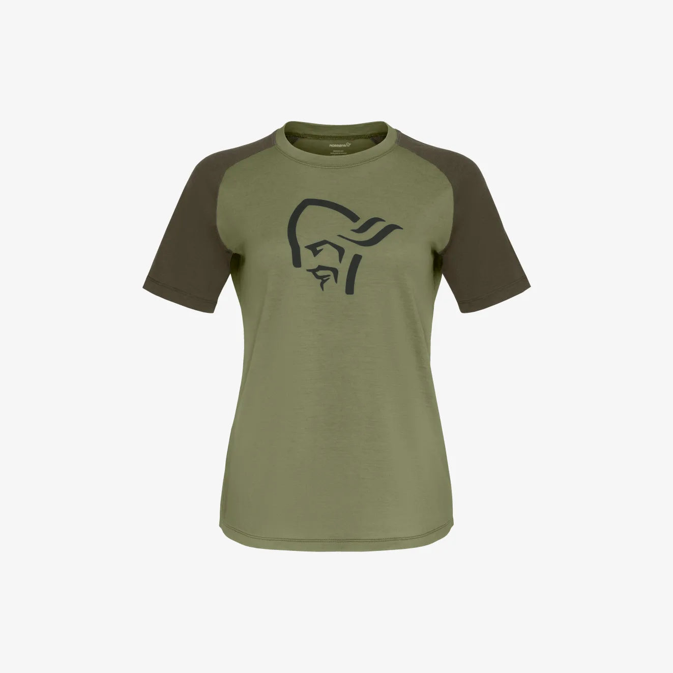 Norrona Femund PureUll T-shirt Indigo Loden Green