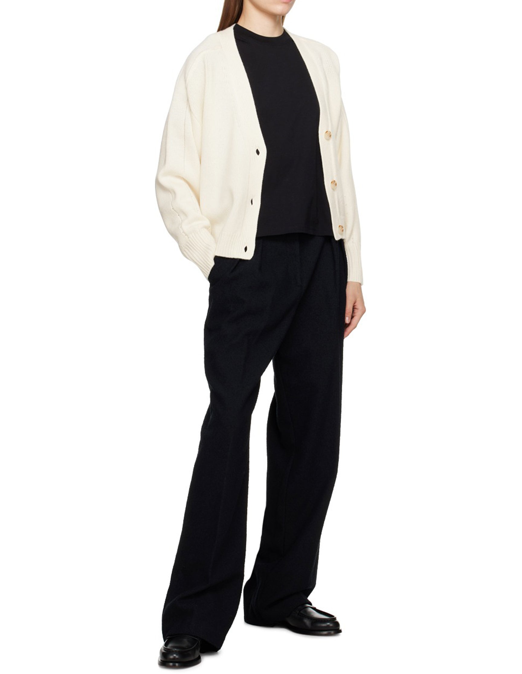Loulou Studio Telanto Organic Pima T-Shirt Black