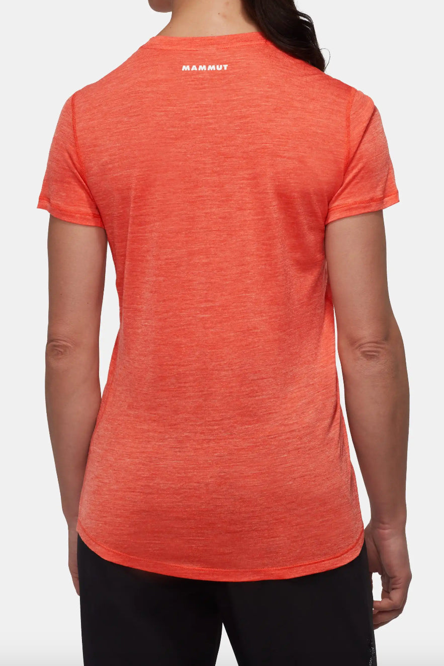 Mammut Tree Wool FL T-Shirt Women Peach Melange