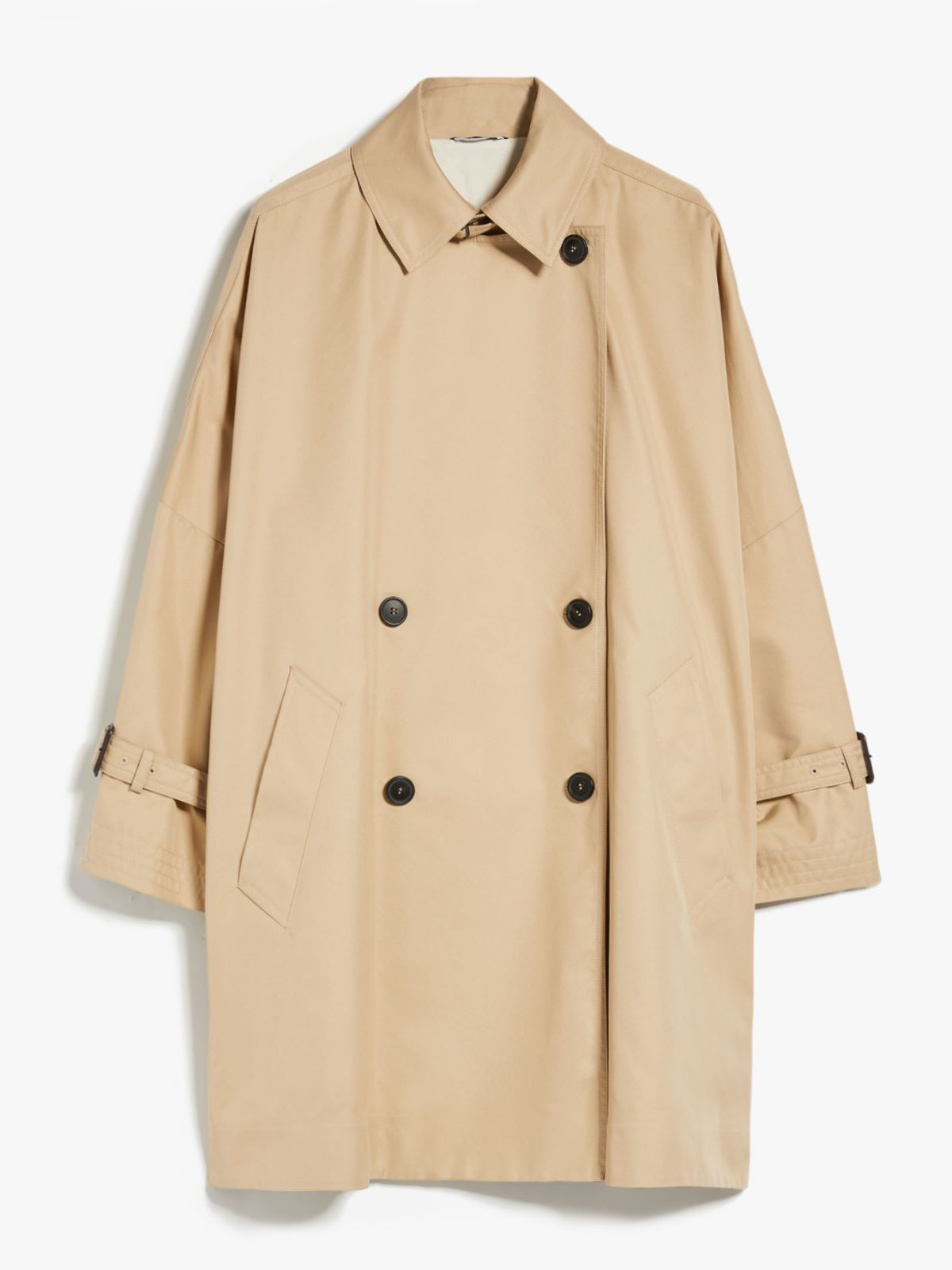 Max Mara Weekend Zelante Reversible Water-Repellent Trench Coat Honey