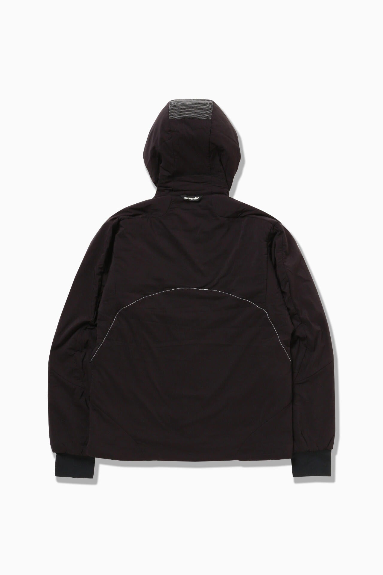 And Wander Alpha AIR Hoodie Black