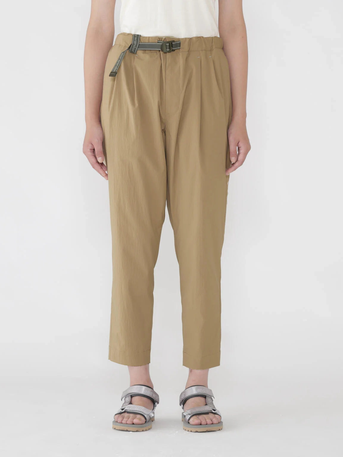And Wander UV-cut Stretch Pants Beige