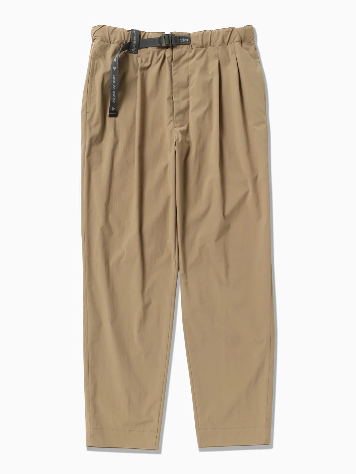 And Wander UV-cut Stretch Pants Beige