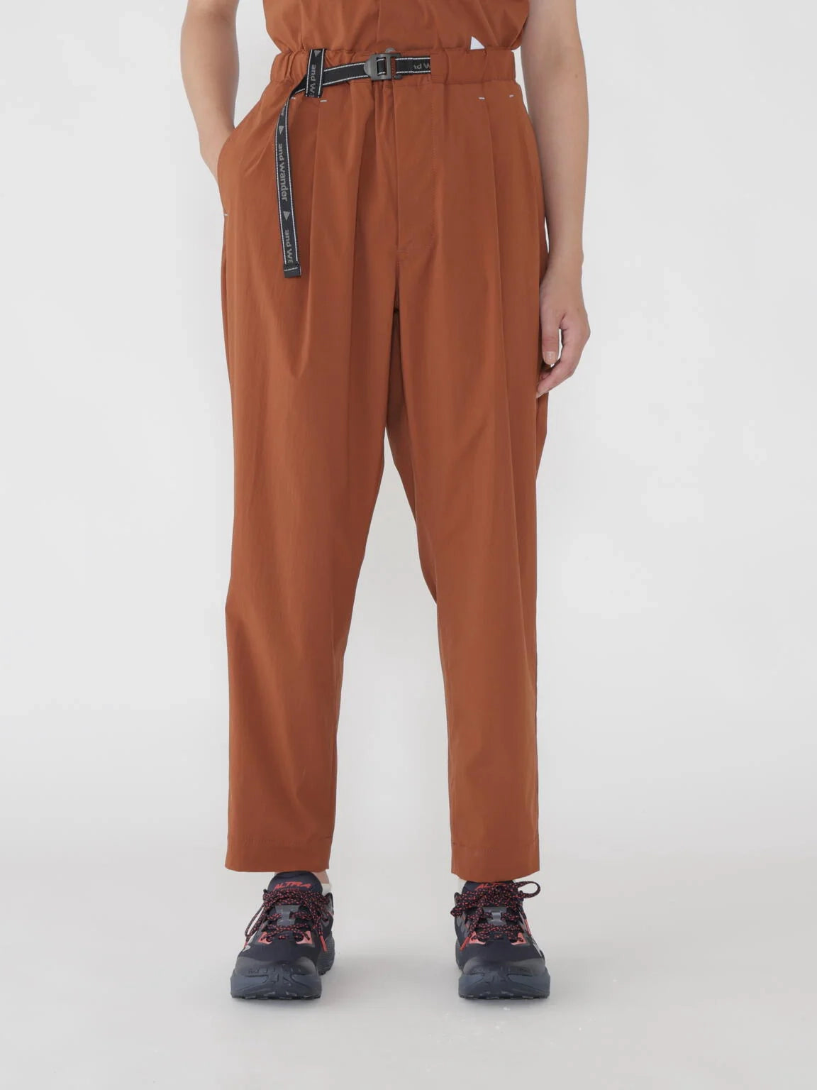 And Wander UV-cut Stretch Pants Brown