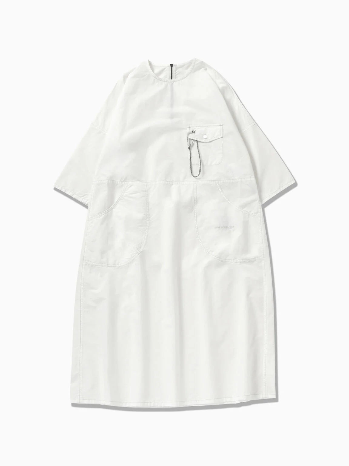 And Wander CORDURA Cotton Rip Dress (W) White