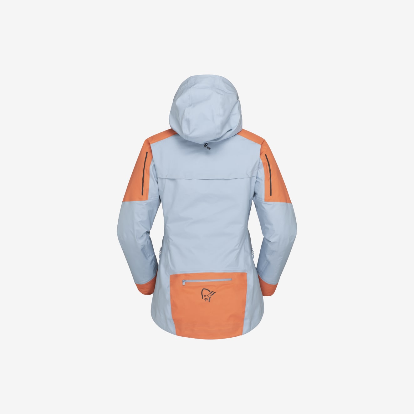 Norrona Senja Gore-Tex Active Jacket Flamingo/Blue Fog
