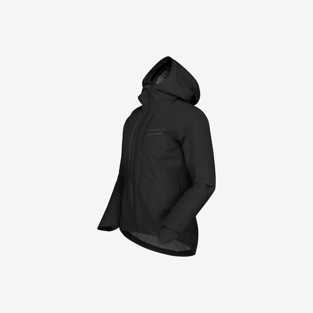 Norrona Senja Gore-Tex Active Jacket Caviar Black