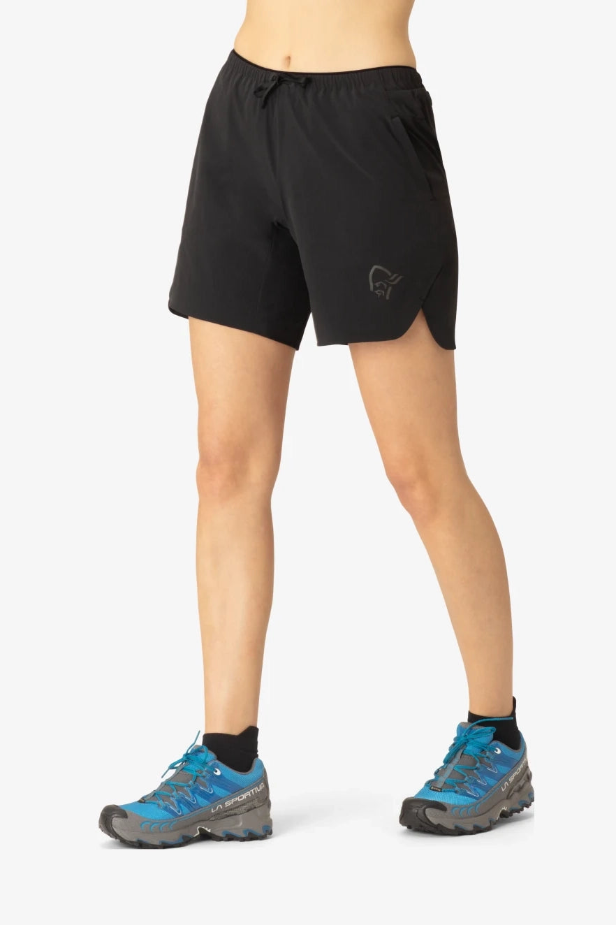 Norrona Senja Flex1 8" Shorts Caviar Black