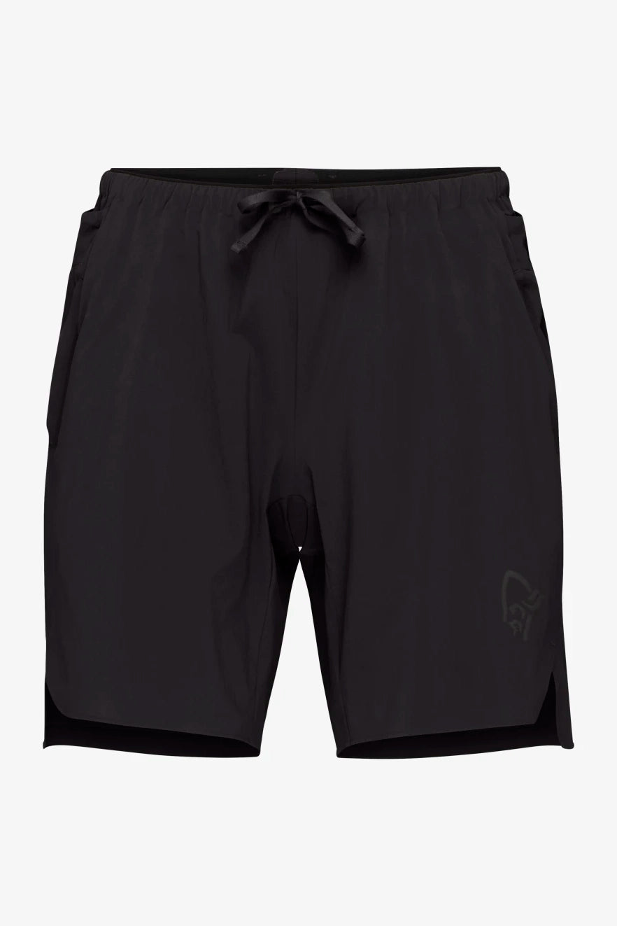Norrona Senja Flex1 8" Shorts Caviar Black