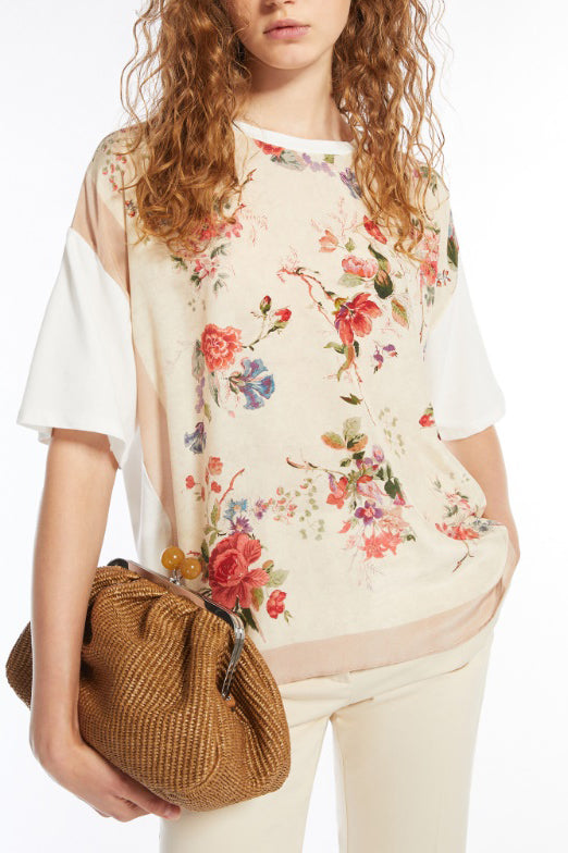 Max Mara Weekend Pampas T-shirt Ivory