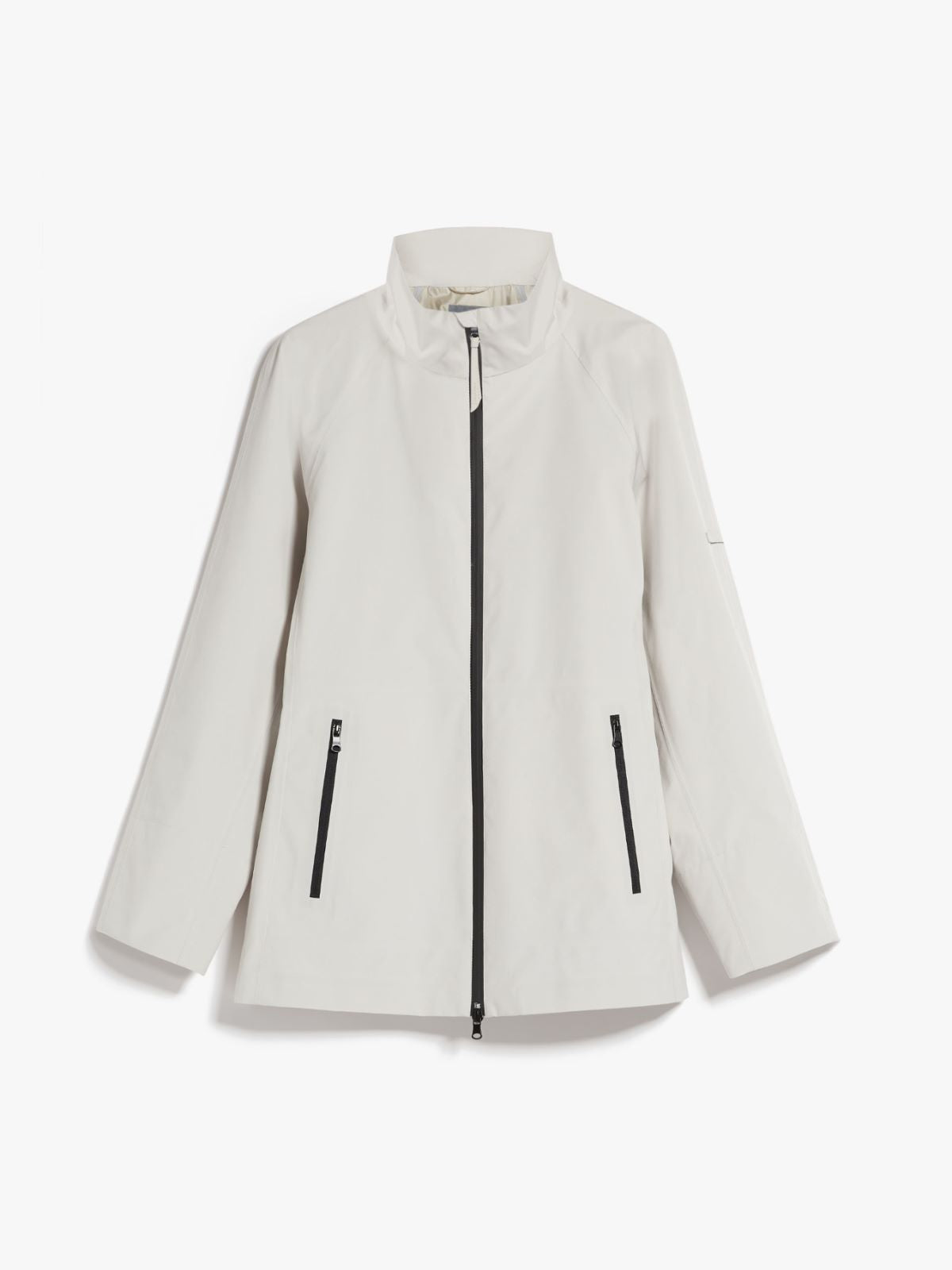 Max Mara Leisure Prater Rubber-Coated Canvas Jacket Stone
