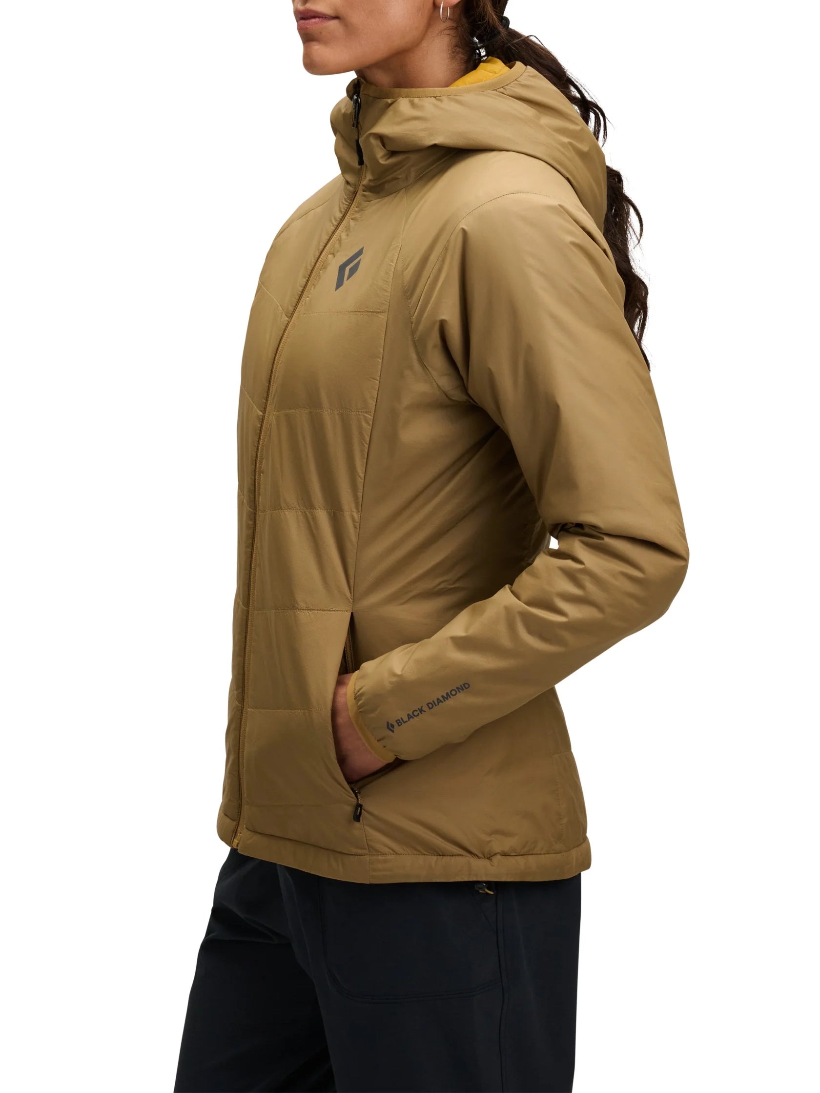 Black Diamond Women's Solution 2.0 Hoody Flax