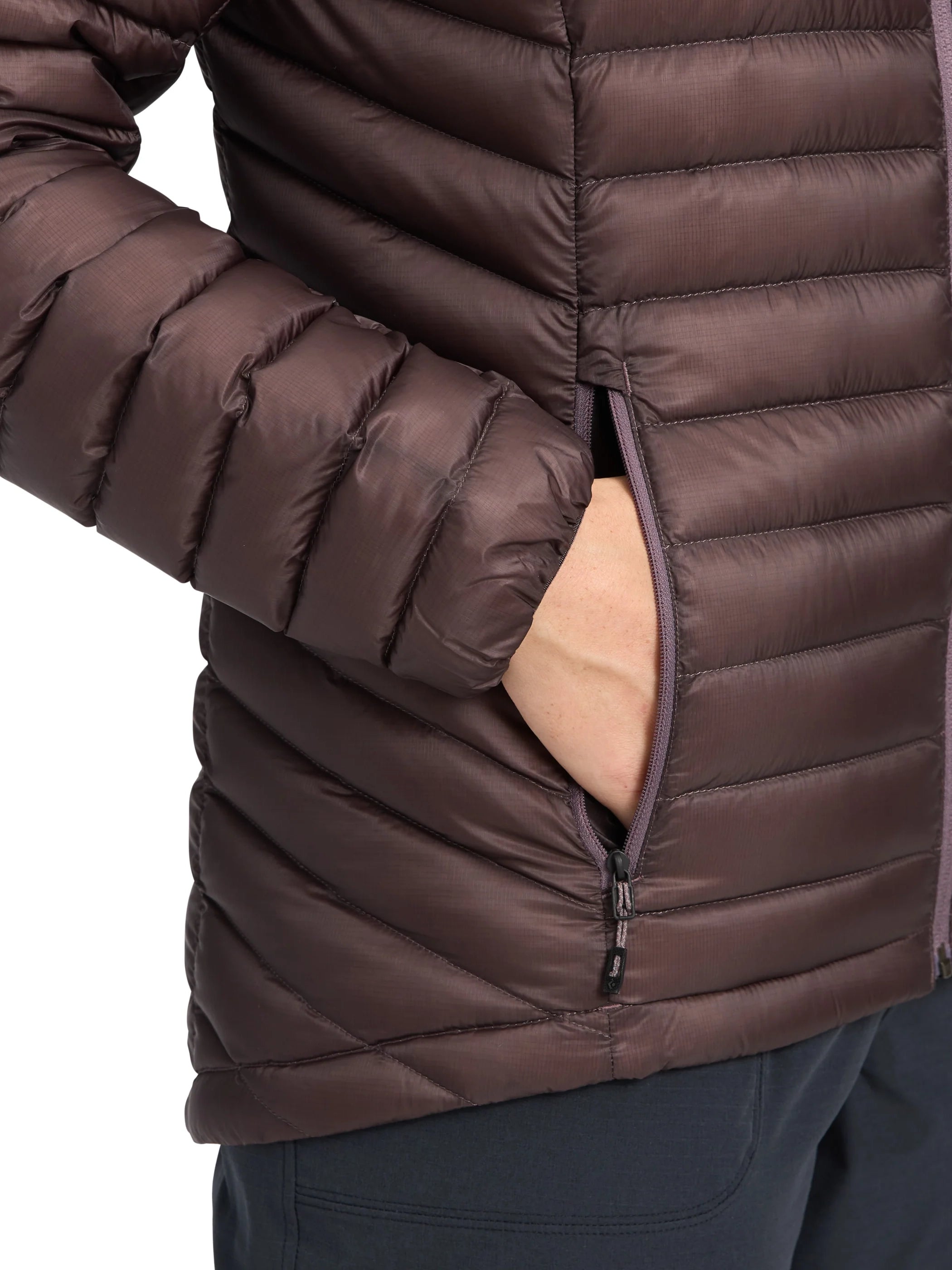 Black Diamond Women's Deploy Down 1.0 Hoody Dark Manve