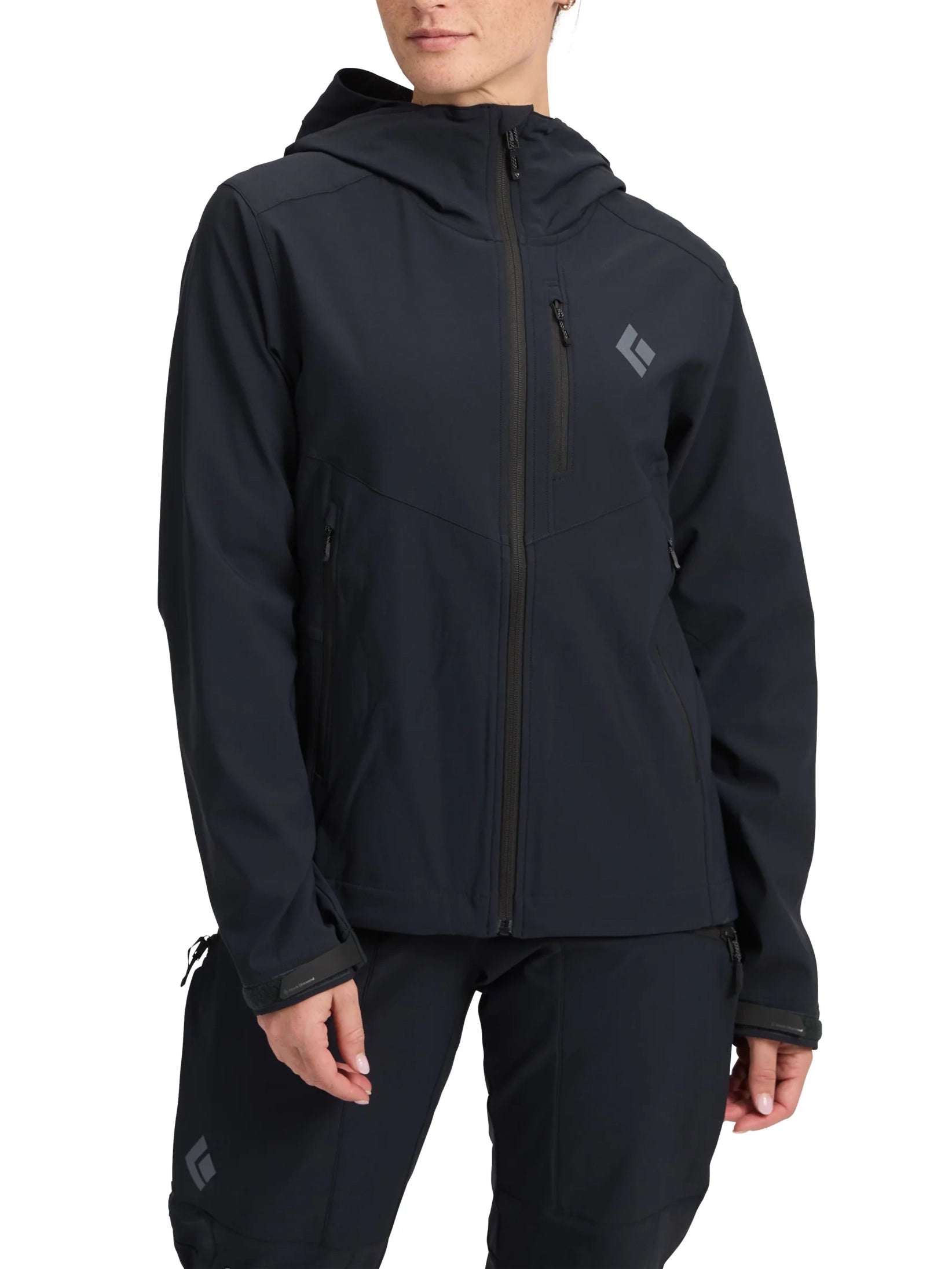 Black Diamond Women's Dawn Patrol Softshell Black