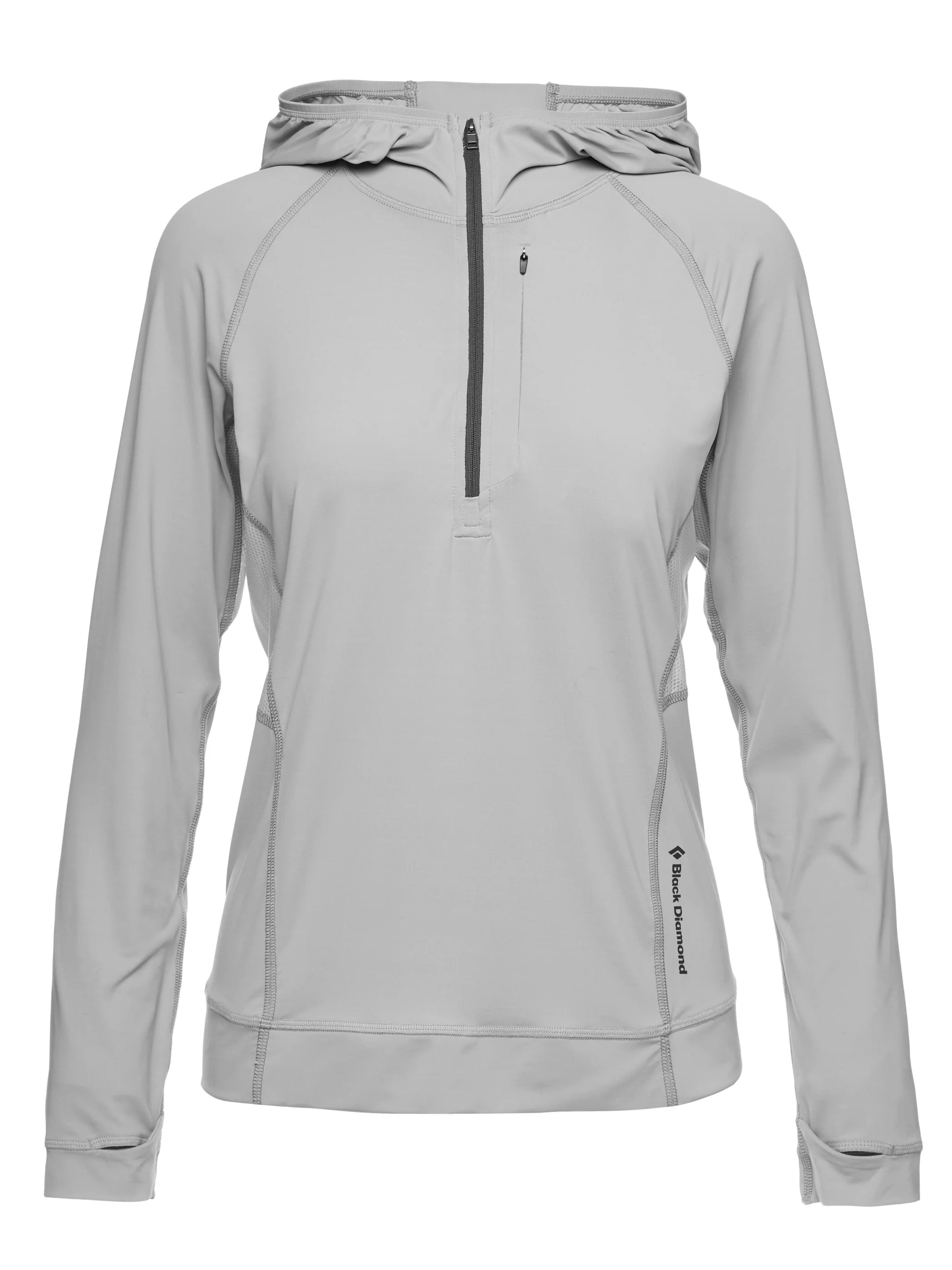 Black Diamond Women's Alpenglow Pro Hoody Pewter