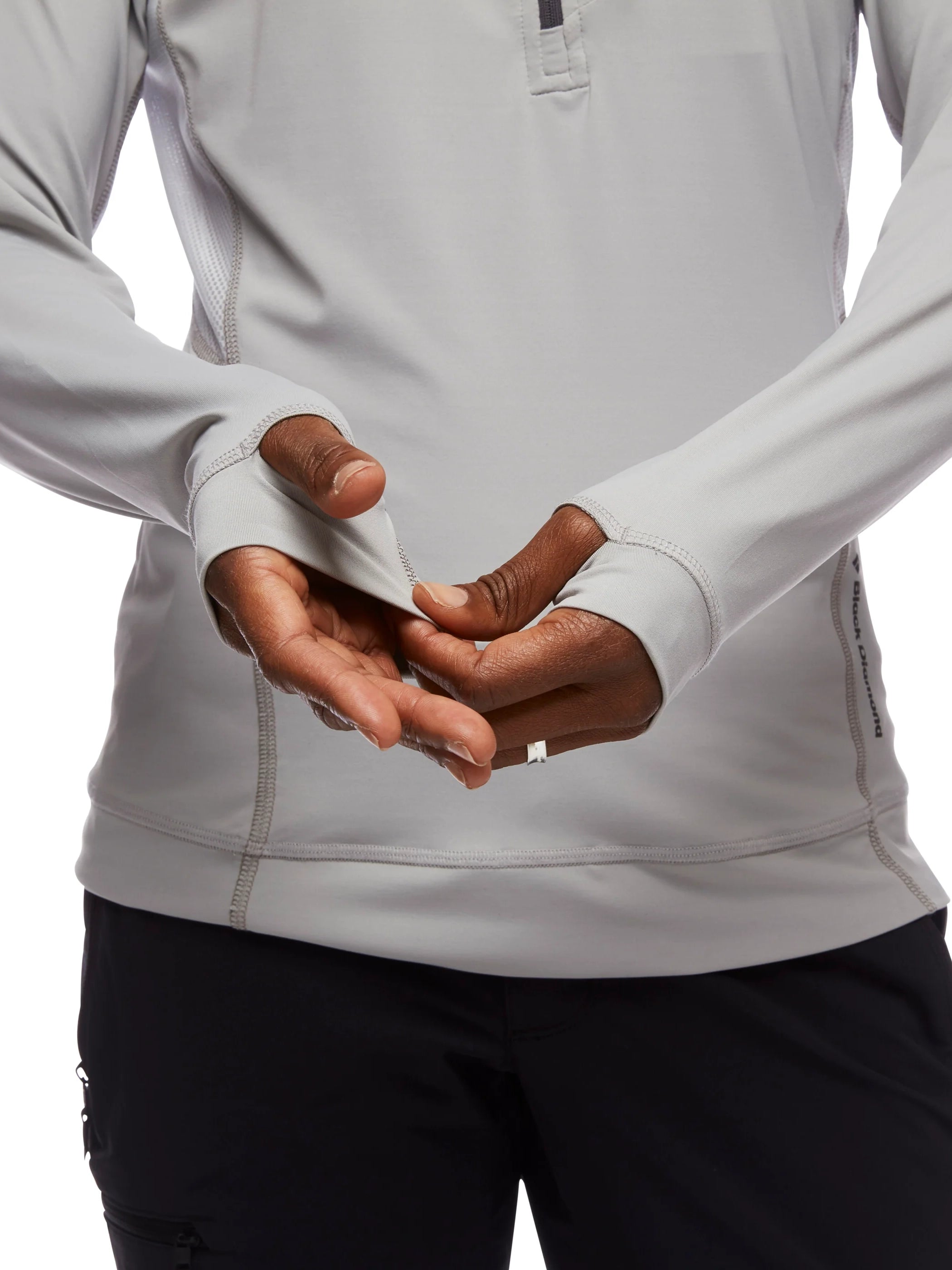 Black Diamond Women's Alpenglow Pro Hoody Pewter