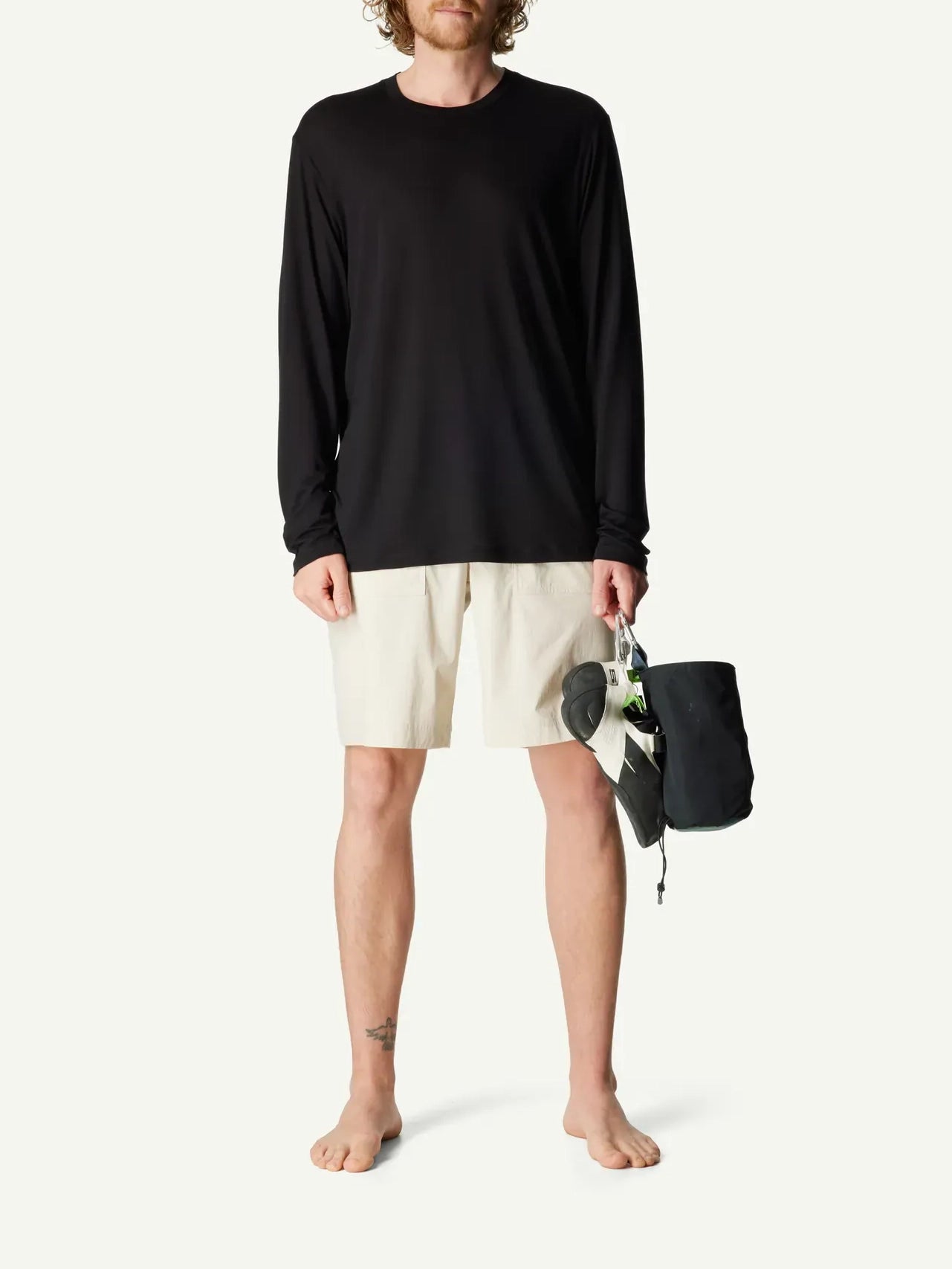 Houdini M's Tree LS Tee True Black