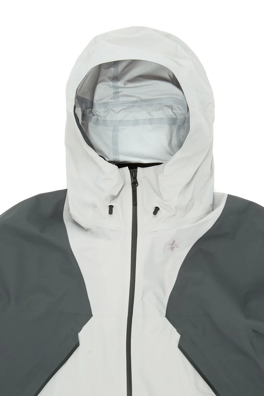 Goldwin Pertex Shield Air Mountaineering Jacket Deep Charcoal / Snow Gray