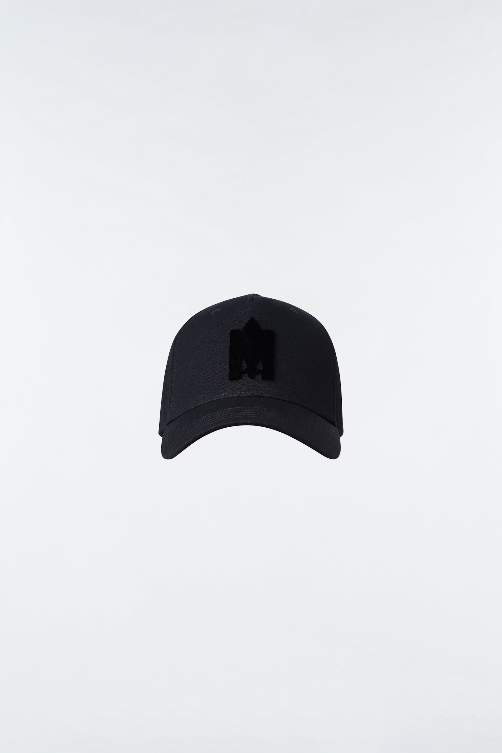 Mackage Anderson Baseball Cap With Velvet Logo Black