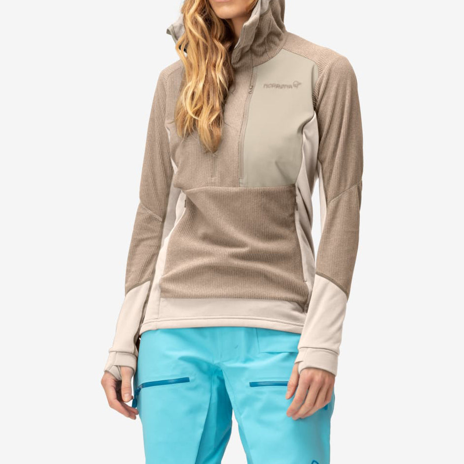 Norrona Lofoten Thermal Pro Hood Oatmeal