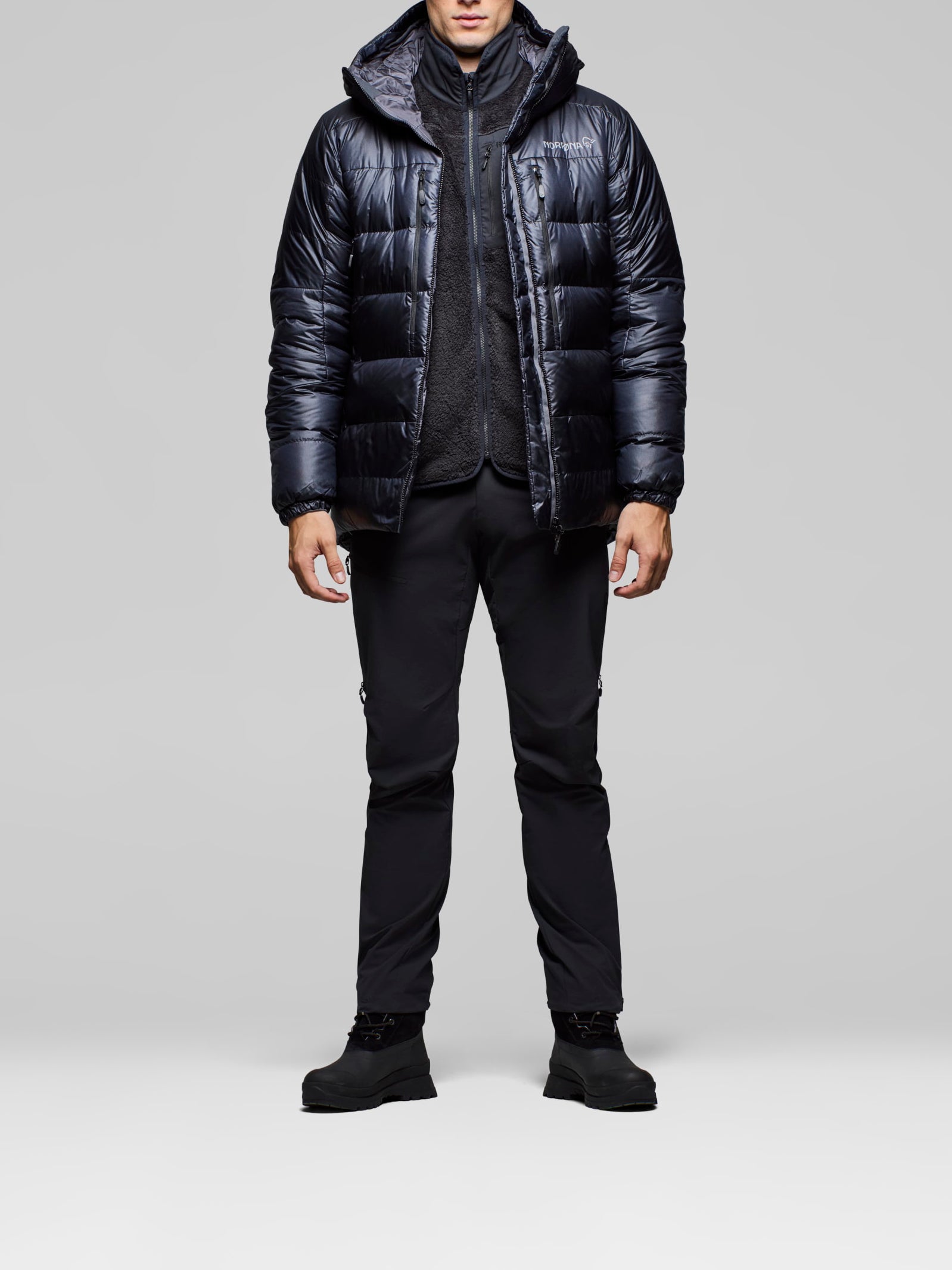 Norrona Men's Trollveggen Down800 Hood Black