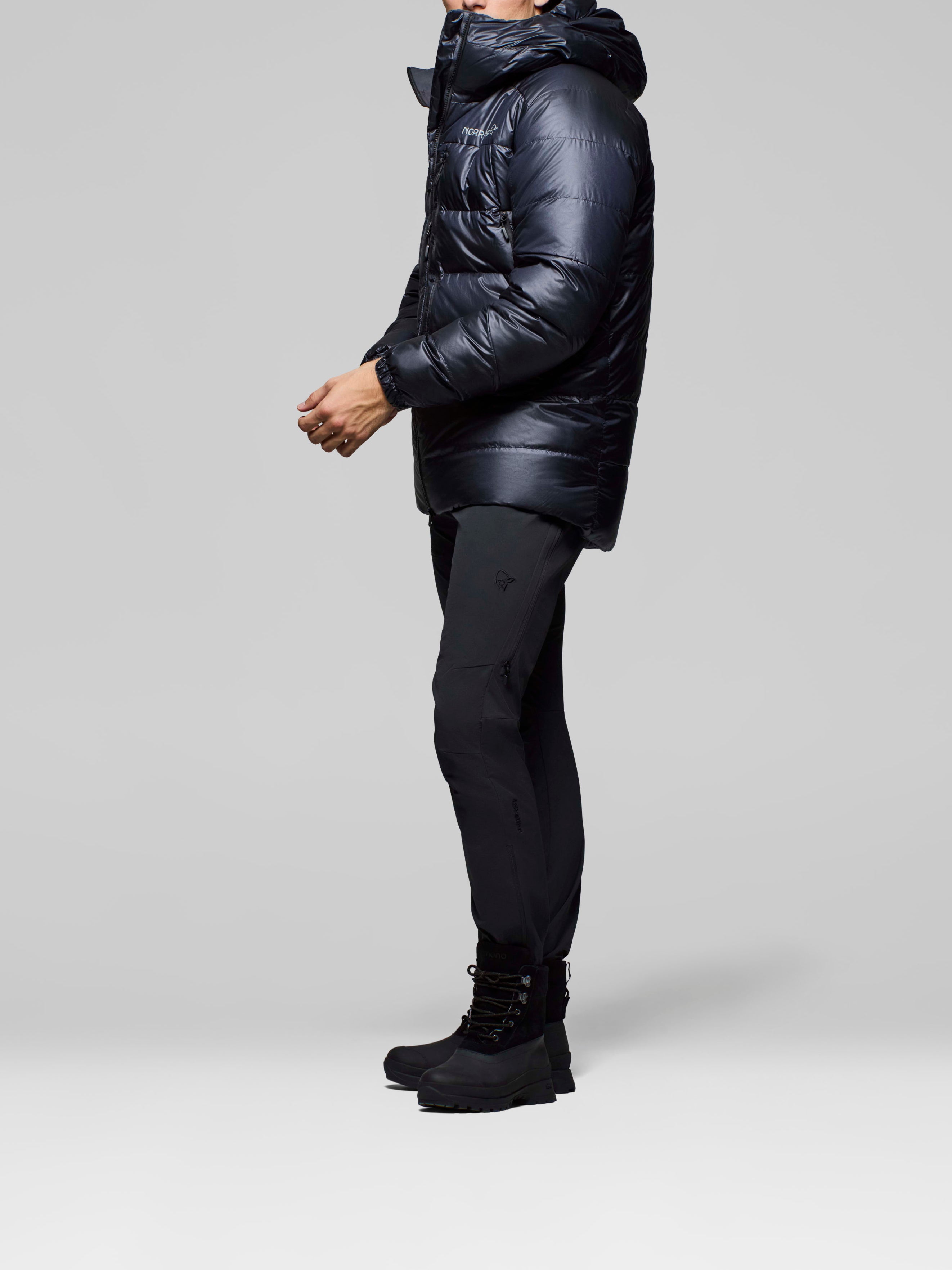 Norrona Men's Trollveggen Down800 Hood Black