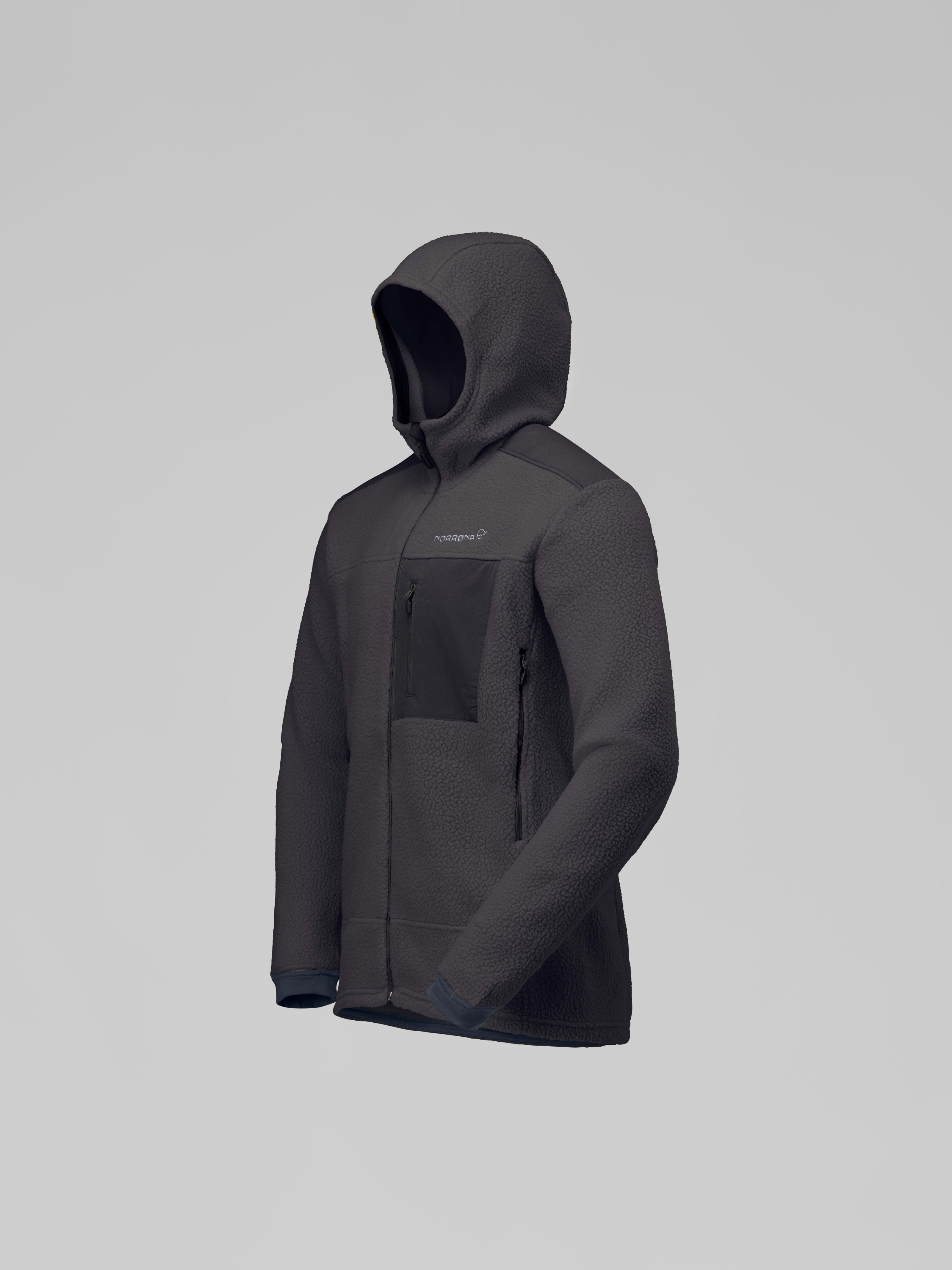 Norrona Men's Trollveggen Warm3 Zip Hood Phantom