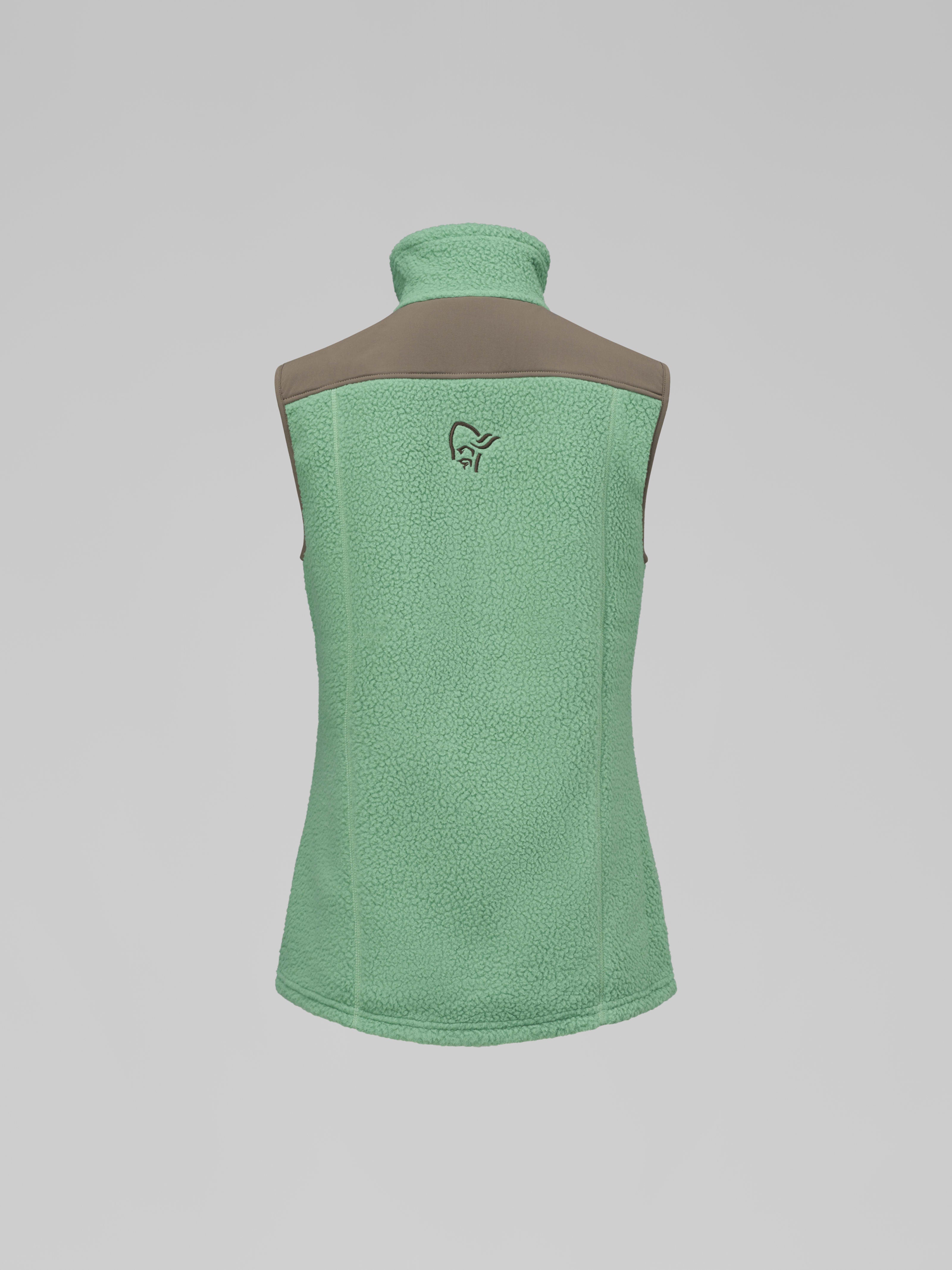 Norrona Women's trollveggen warm3 Vest Dark Ivy