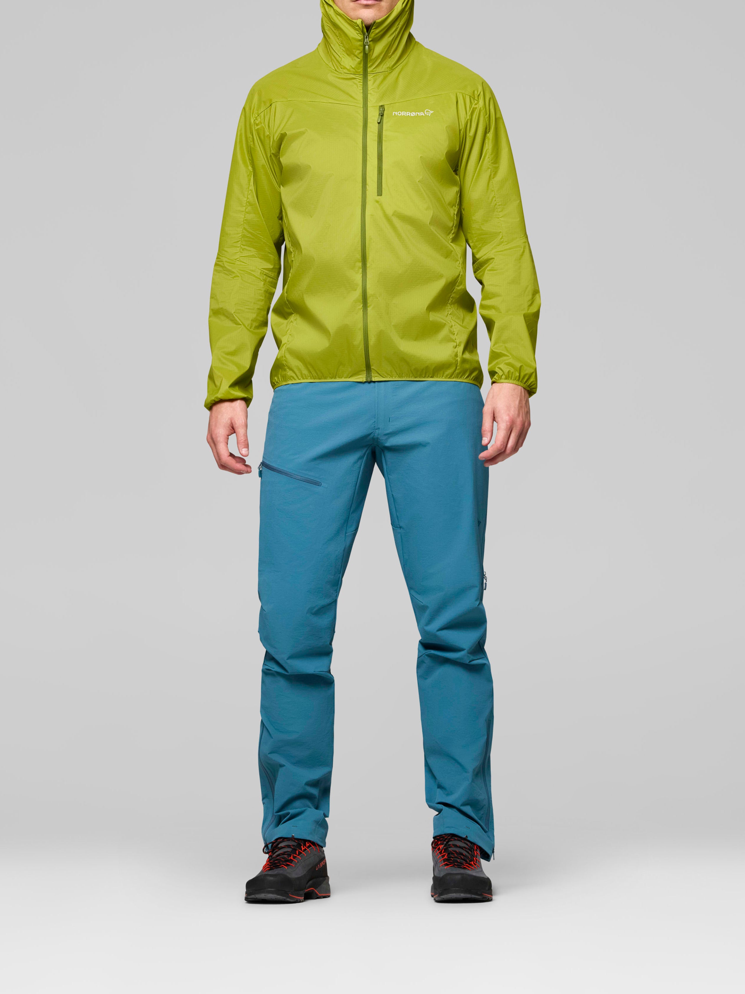 Norrona falketind Aero60 Hood Men Golden Lime