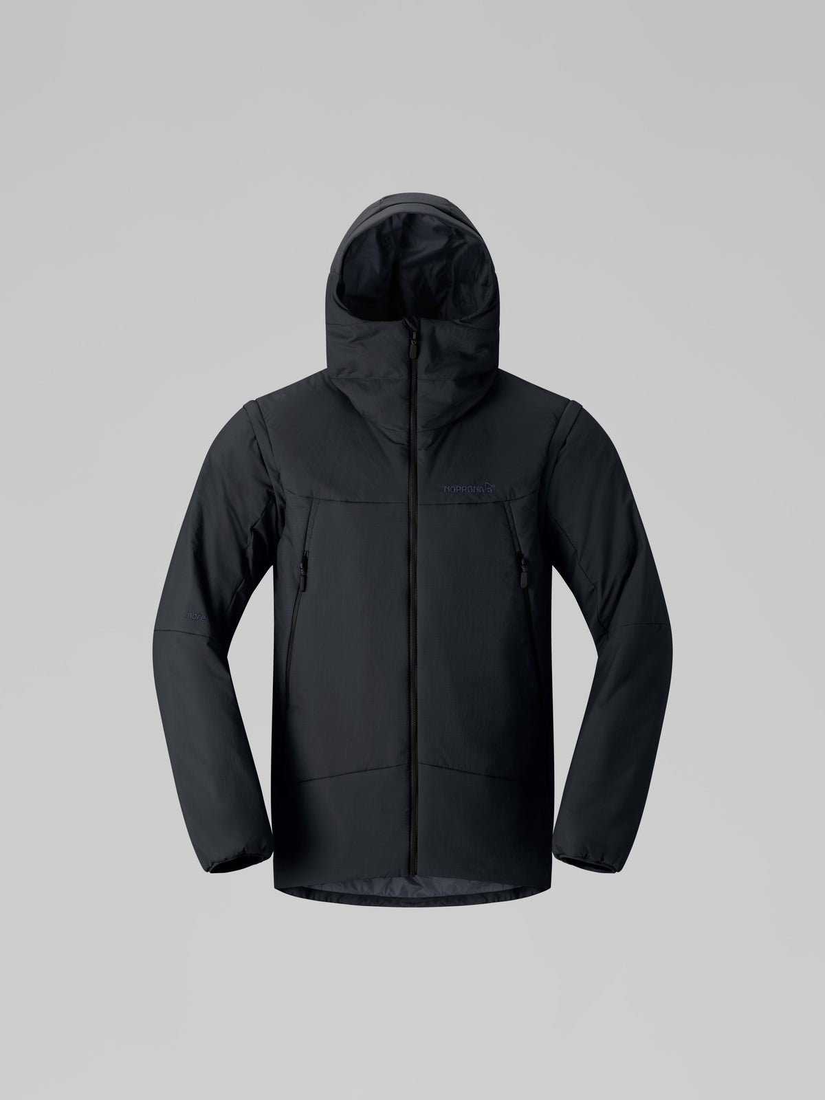 Norrona Men's Møre Thermo60 Aero200 Jacket Caviar Black
