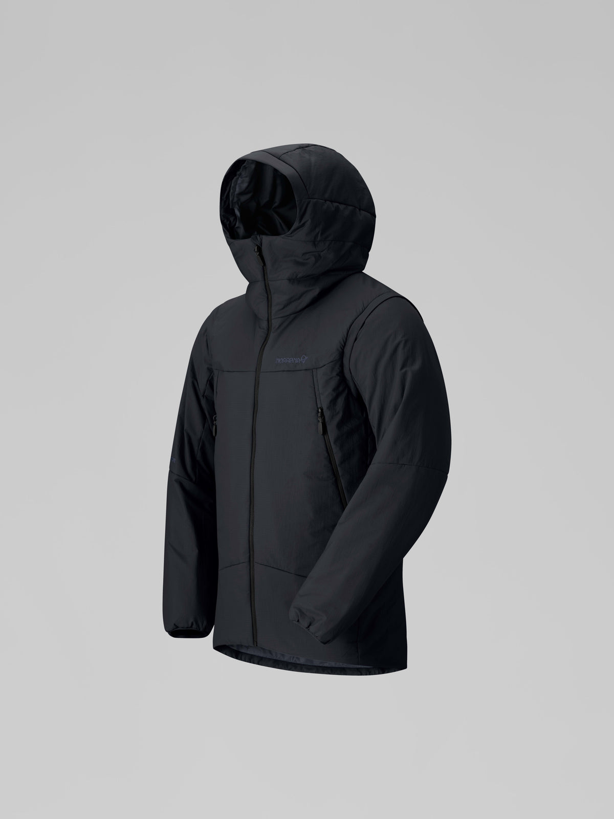 Norrona Men's Møre Thermo60 Aero200 Jacket Caviar Black