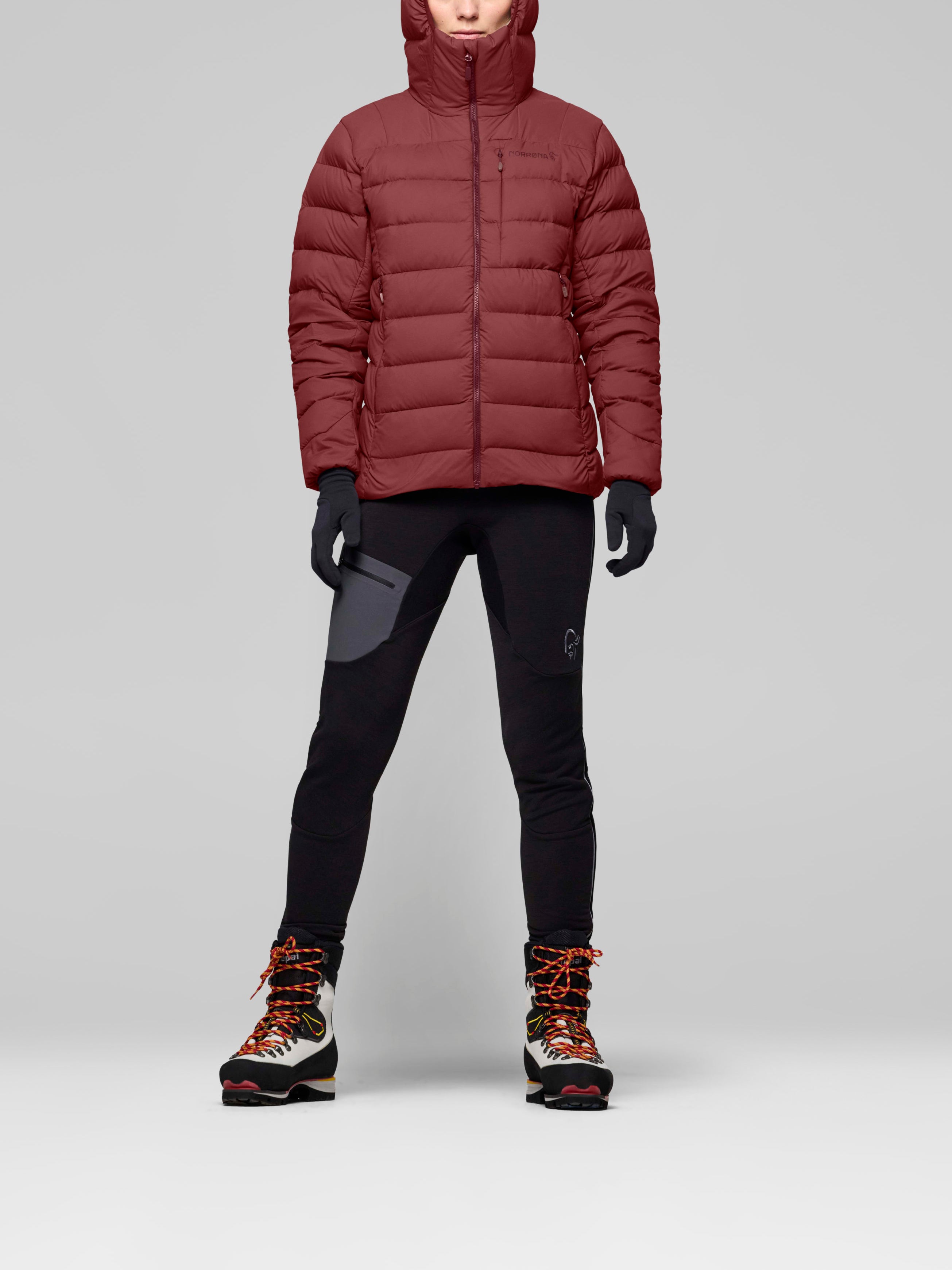 Norrona Women's Femund Down700 Zip Hood Port
