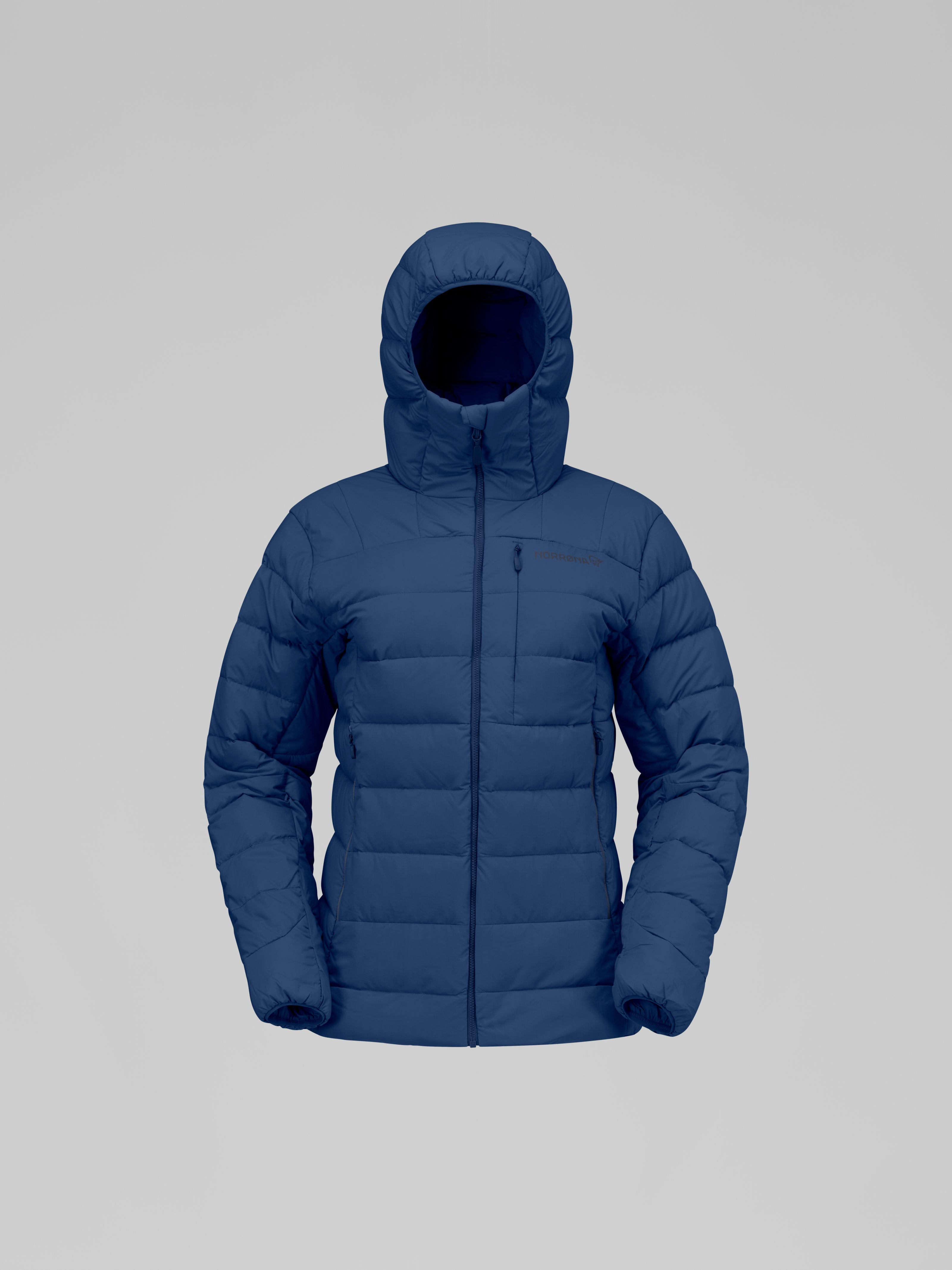 Norrona Women's Femund Down700 Zip Hood Indigo Night