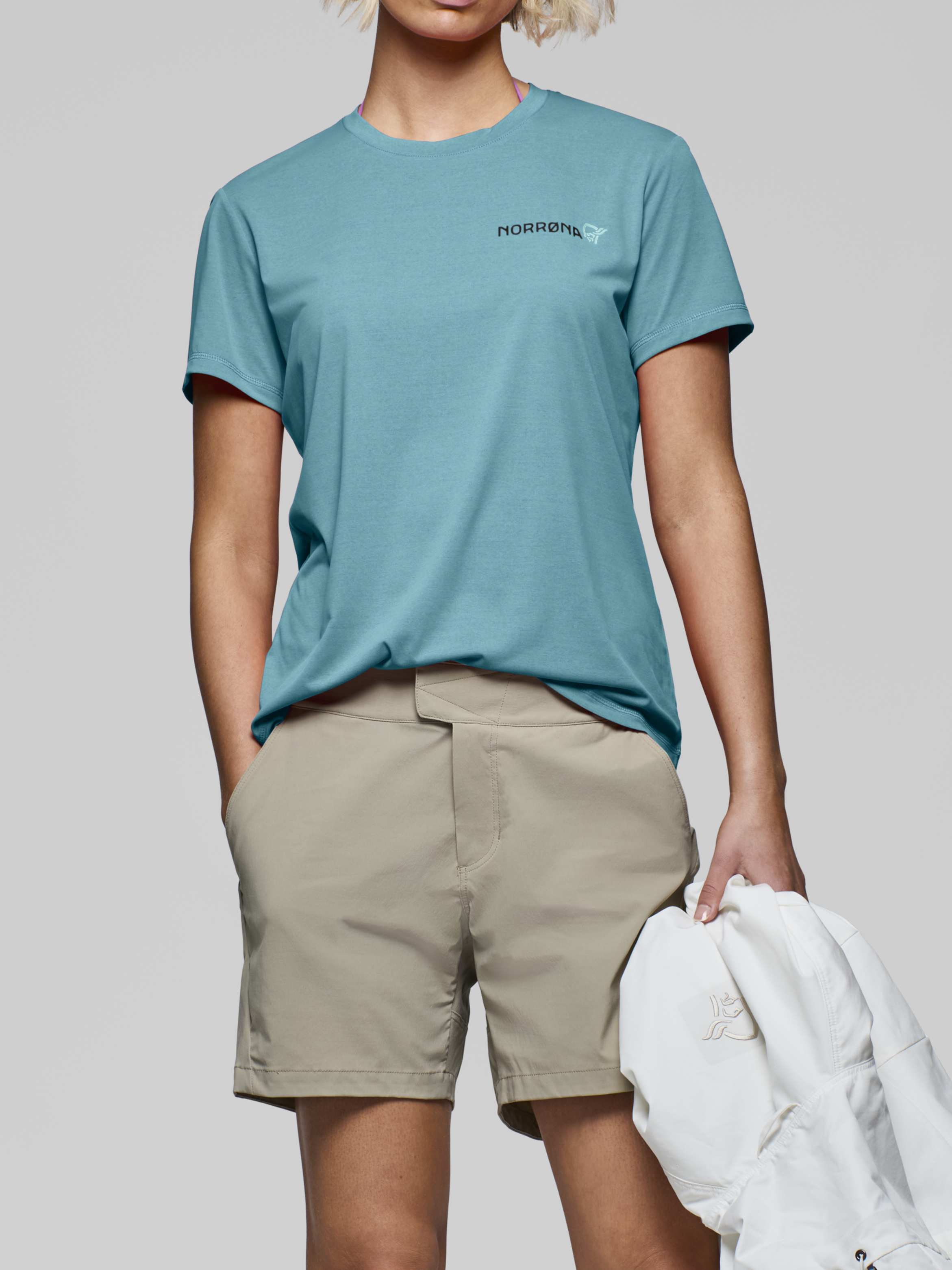 Norrona Femund Tech T-Shirt Aqua Haze