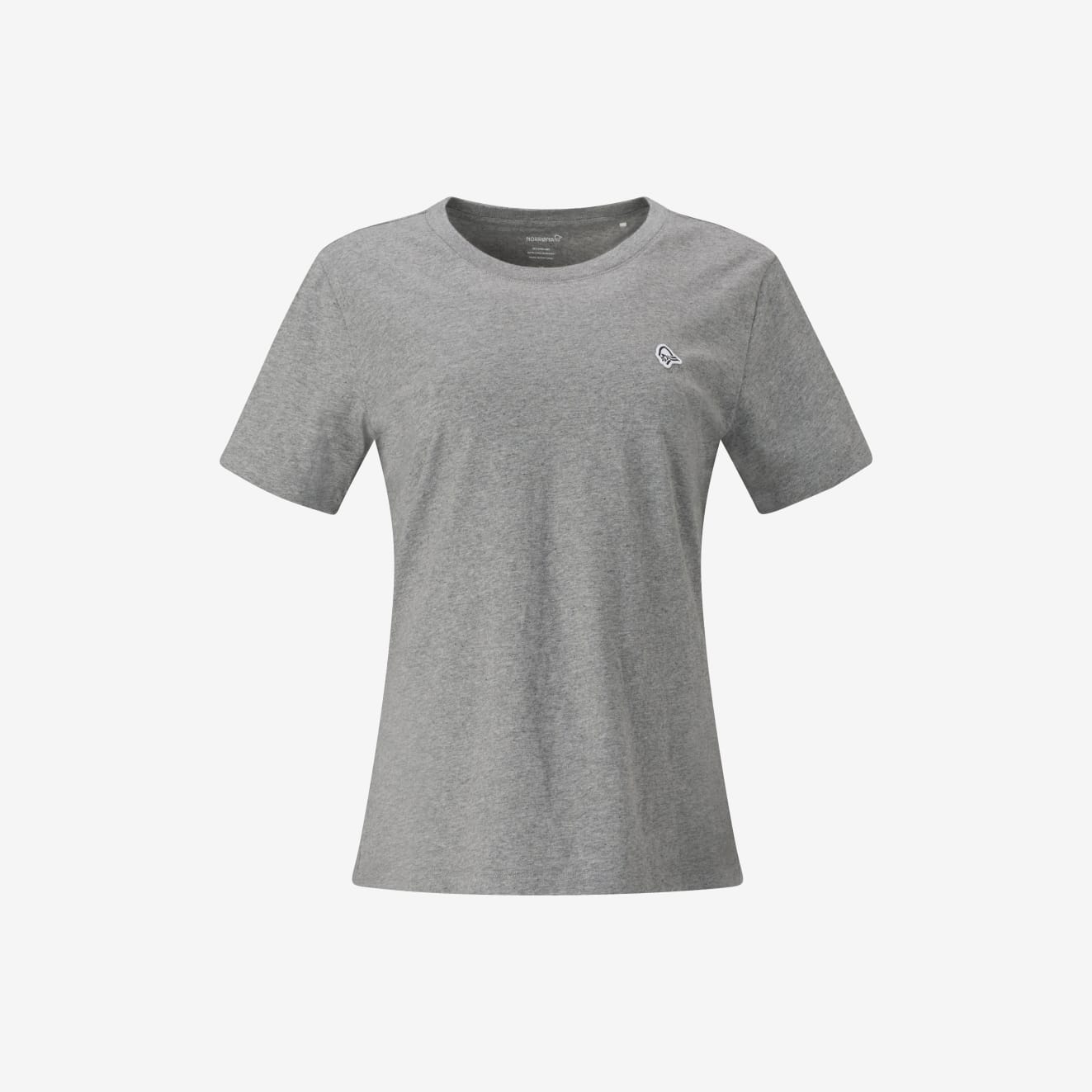 Norrona Femund /29 Cotton Viking Patch T-shirt Women Grey Melange