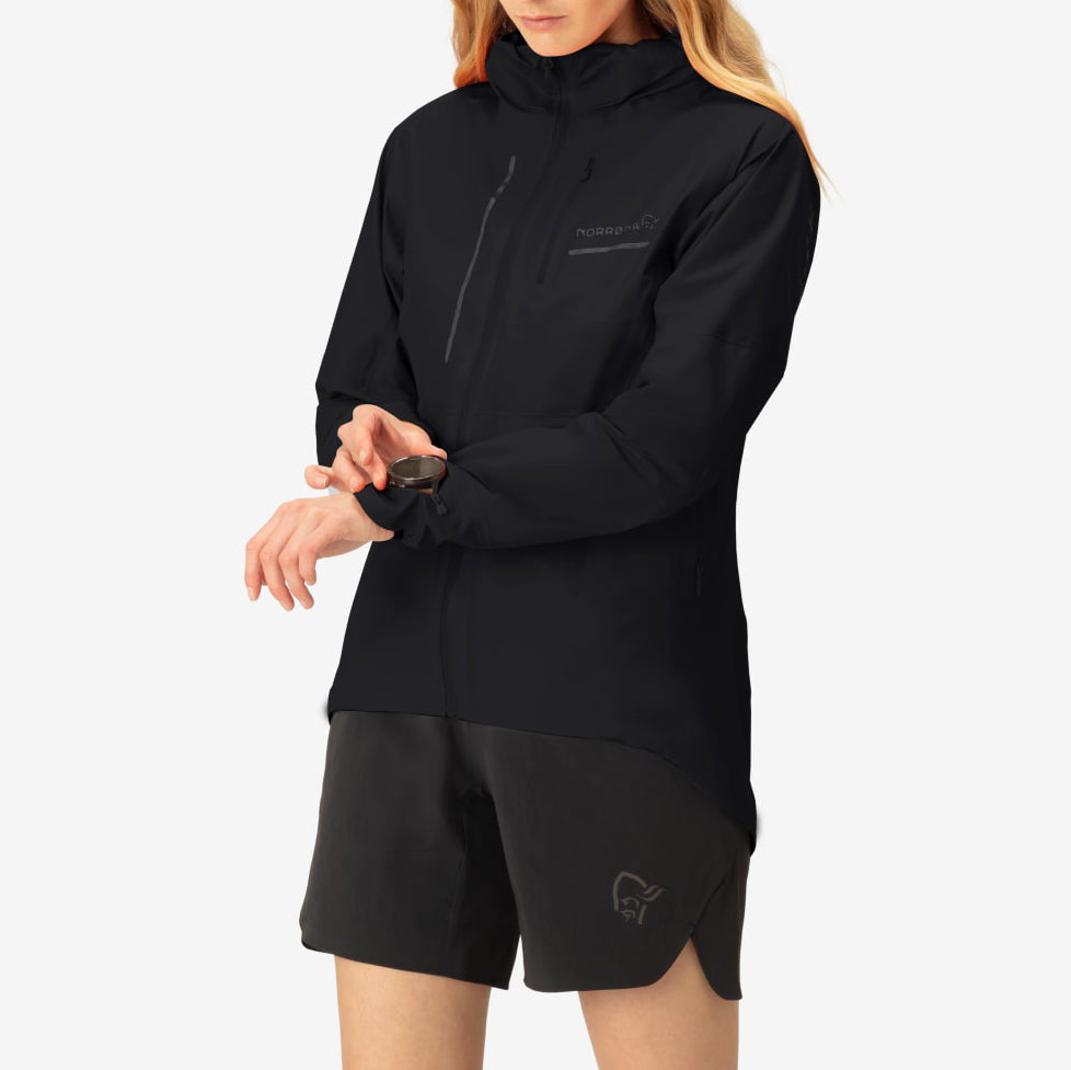 Norrona Senja Gore-Tex Active Jacket Caviar Black